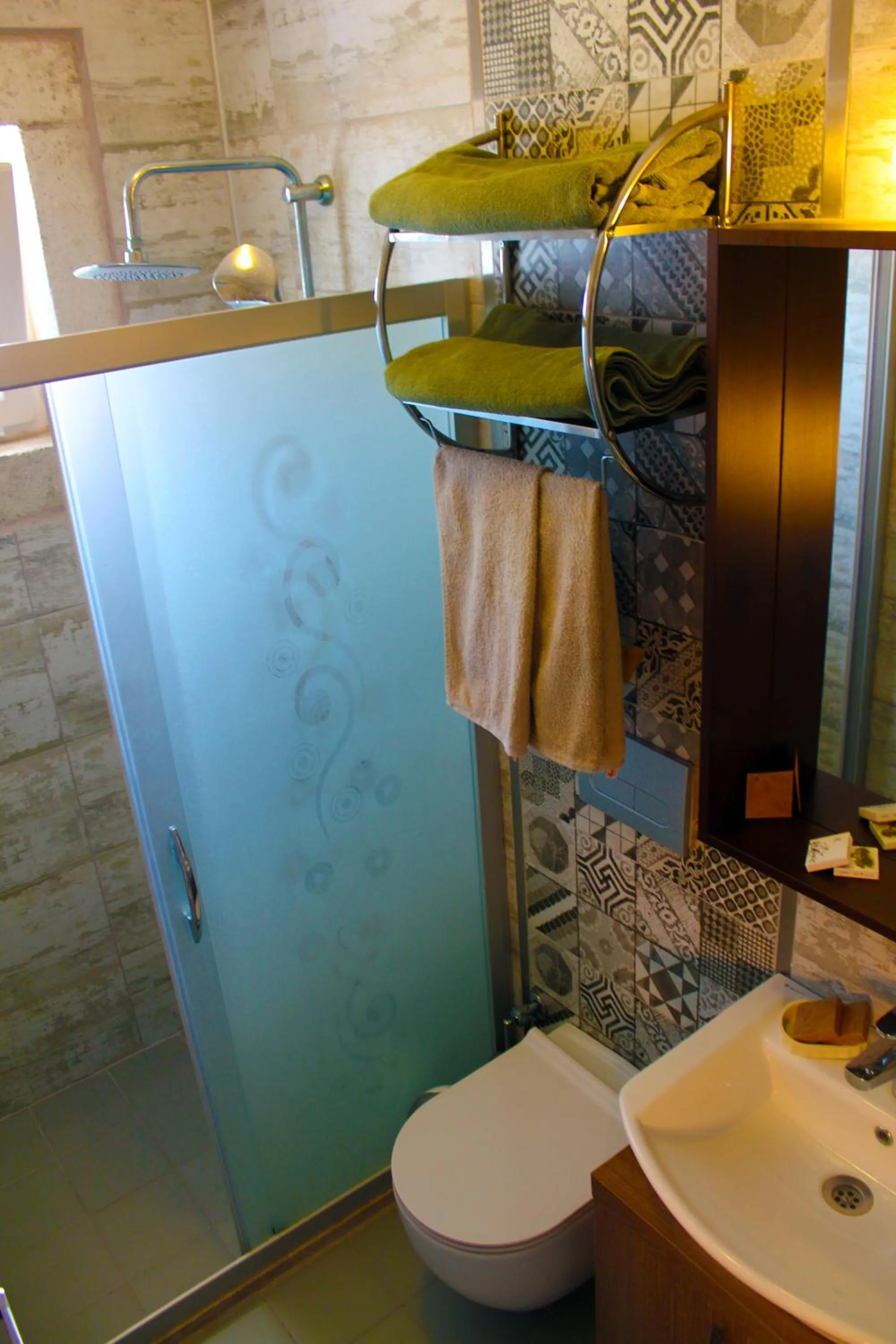 Bathroom in Alacati Viola Hotel