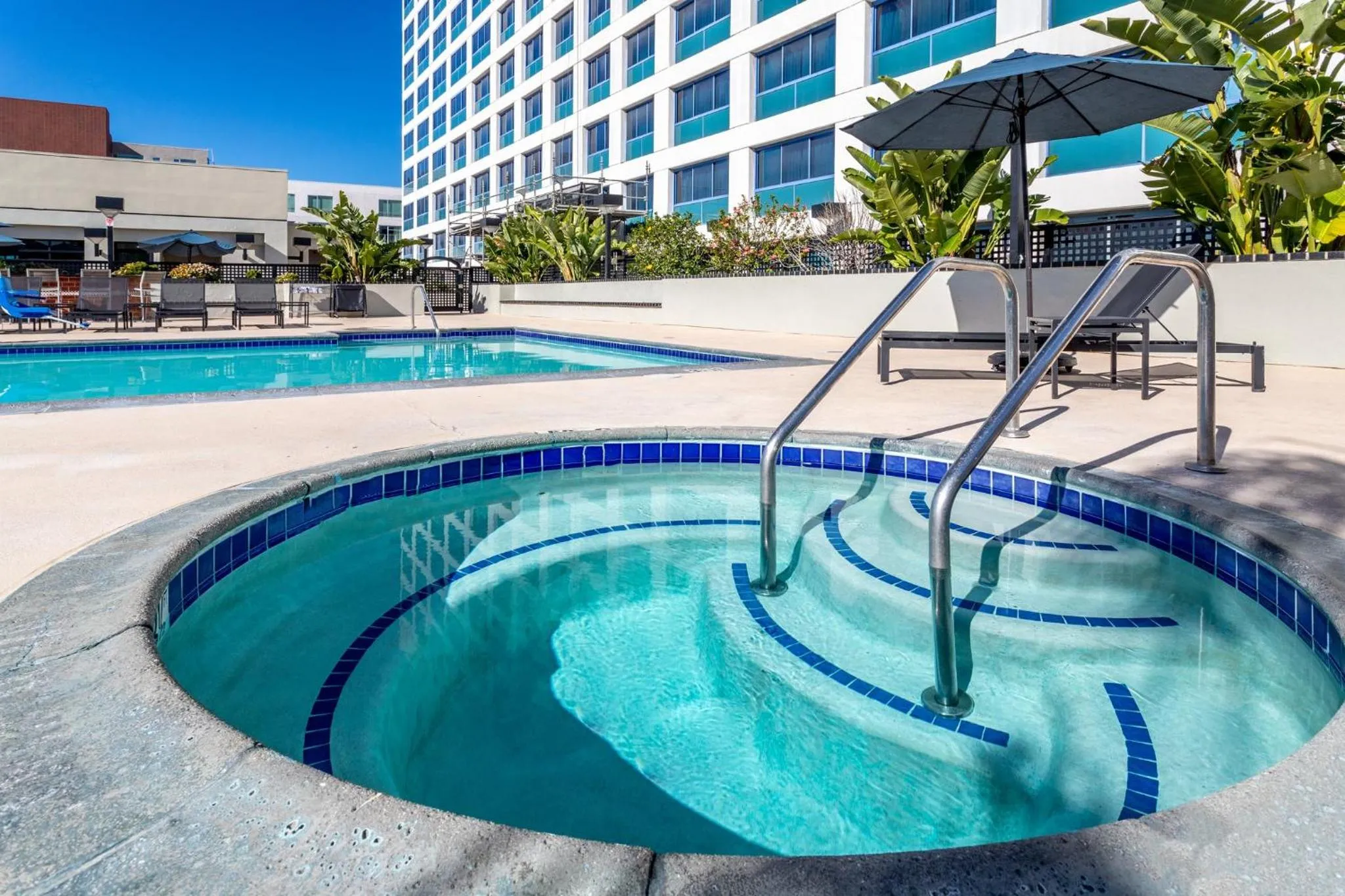 Swimming pool in Crowne Plaza Hotel Los Angeles Harbor by IHG