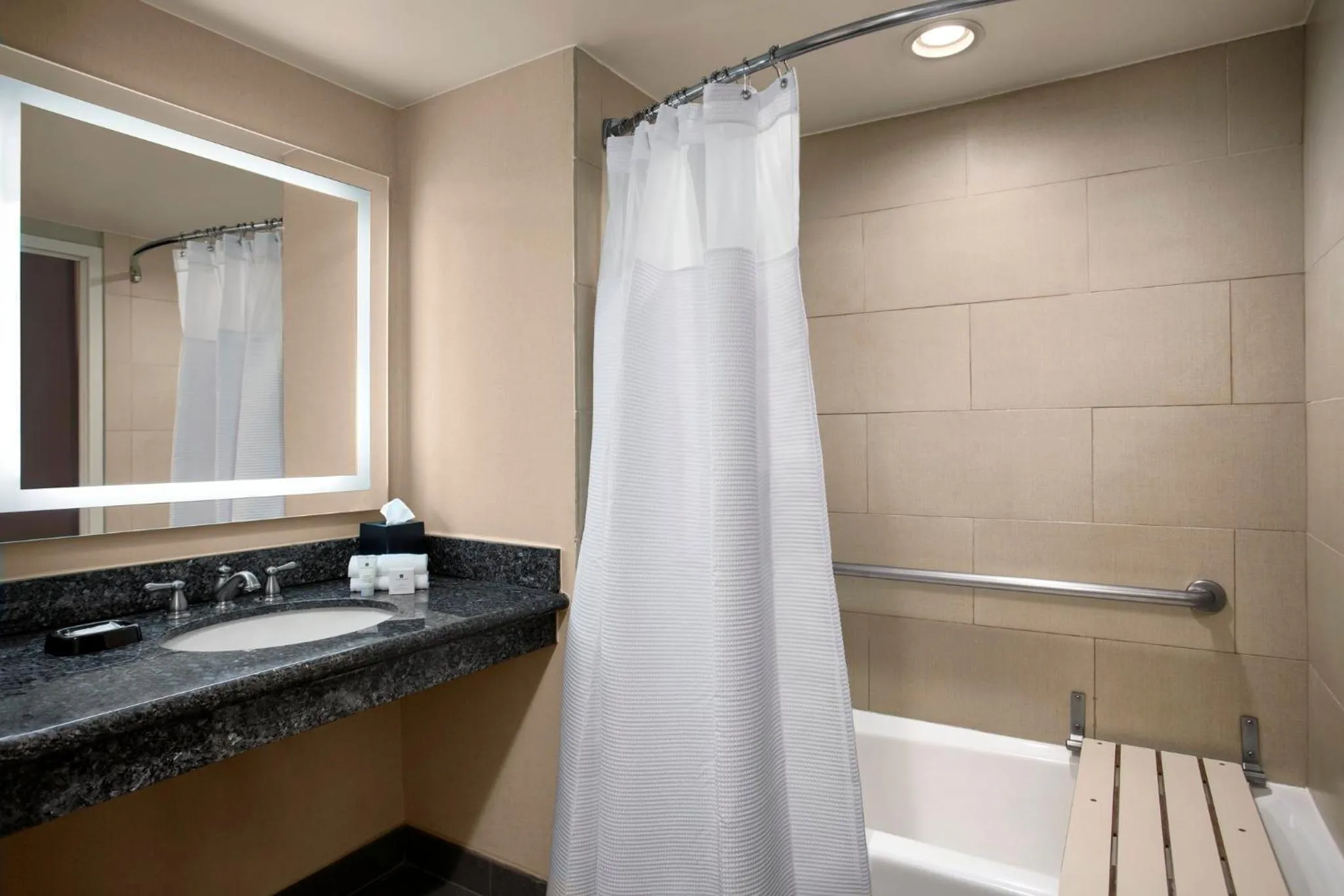 Bathroom in Crowne Plaza Hotel Los Angeles Harbor by IHG