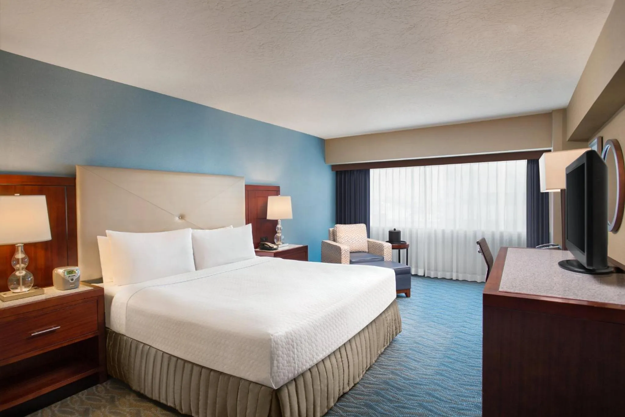 Photo of the whole room, Bed in Crowne Plaza Hotel Los Angeles Harbor by IHG