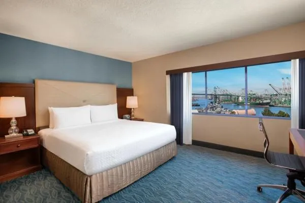 Photo of the whole room, Bed in Crowne Plaza Hotel Los Angeles Harbor by IHG