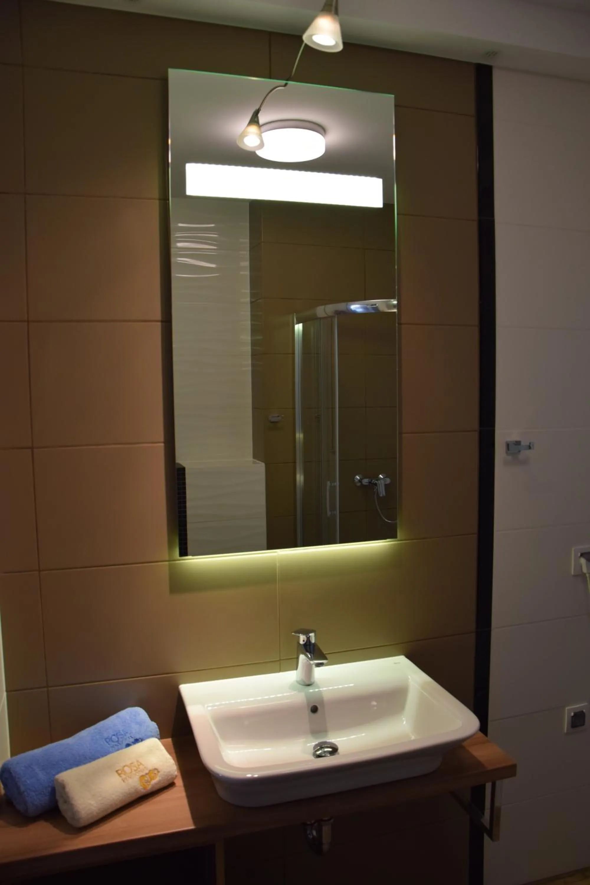 Bathroom in Rosa Apartamenty