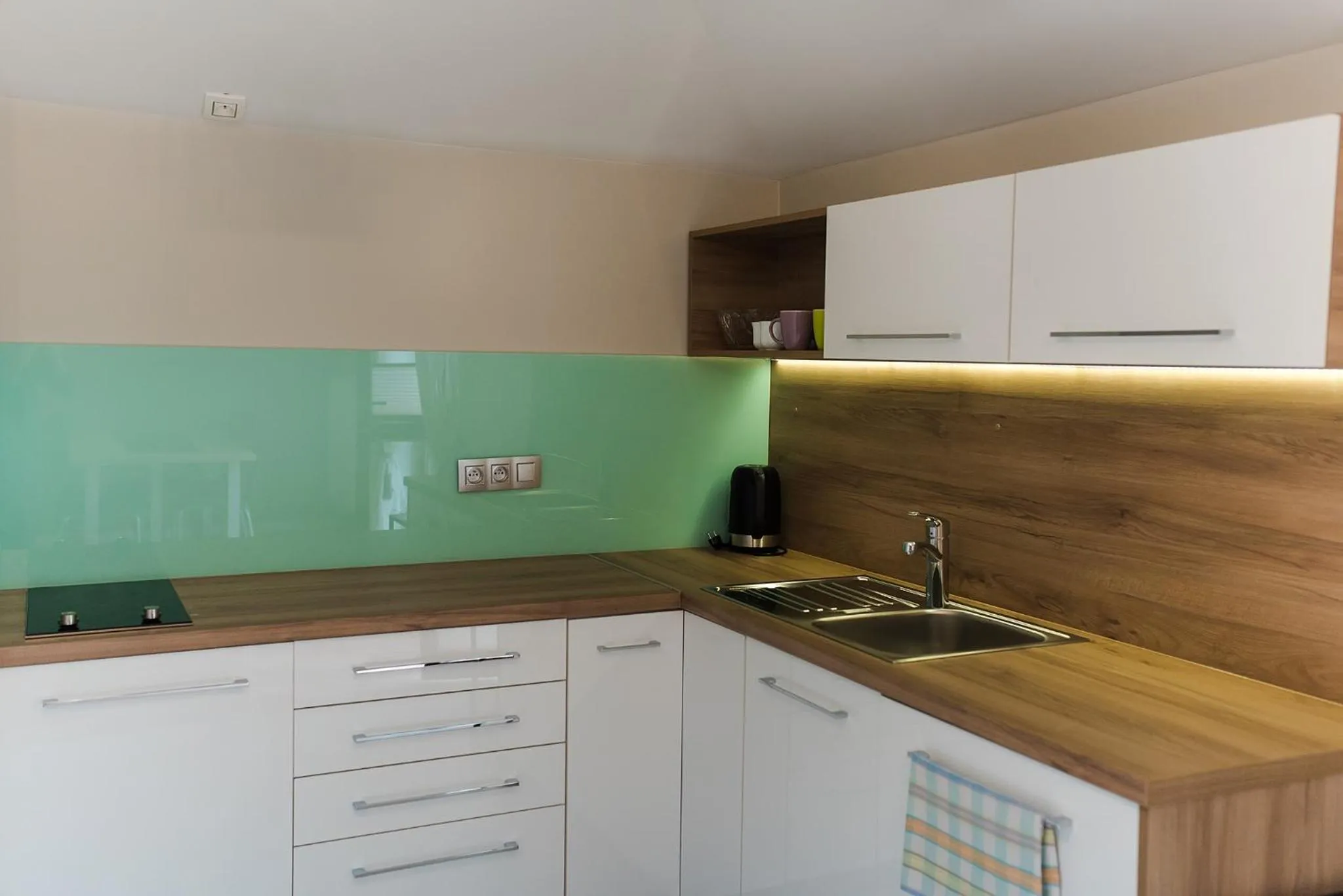 Coffee/tea facilities in Rosa Apartamenty