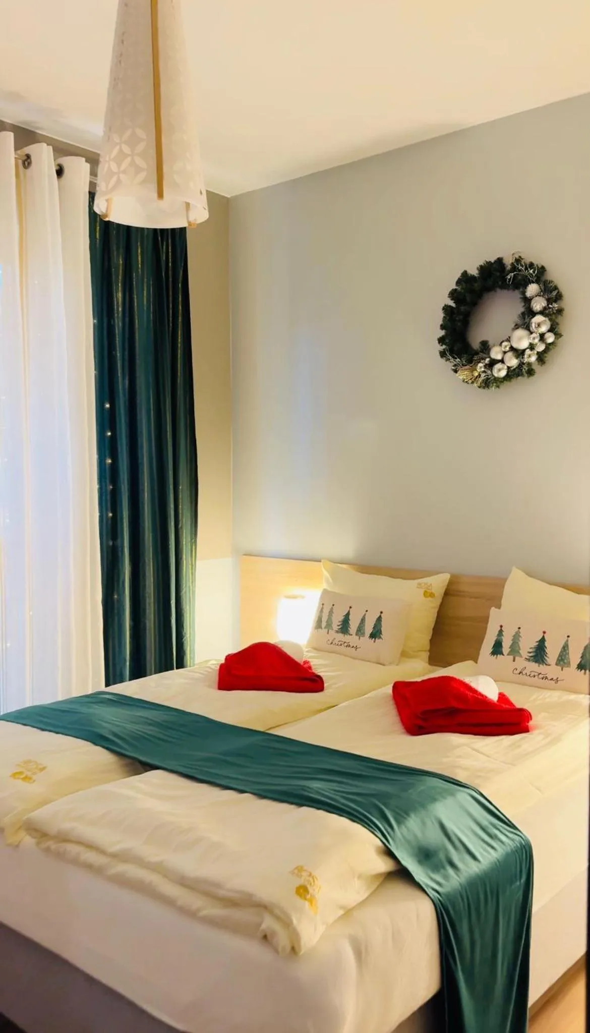 Bed in Rosa Apartamenty