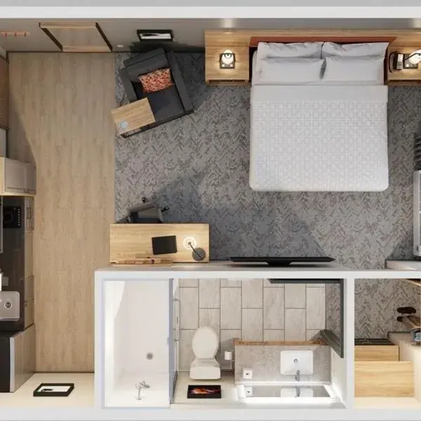 Studio Suite in Candlewood Suites-Augusta by IHG Studio Suite in Candlewood Suites-Augusta by IHG