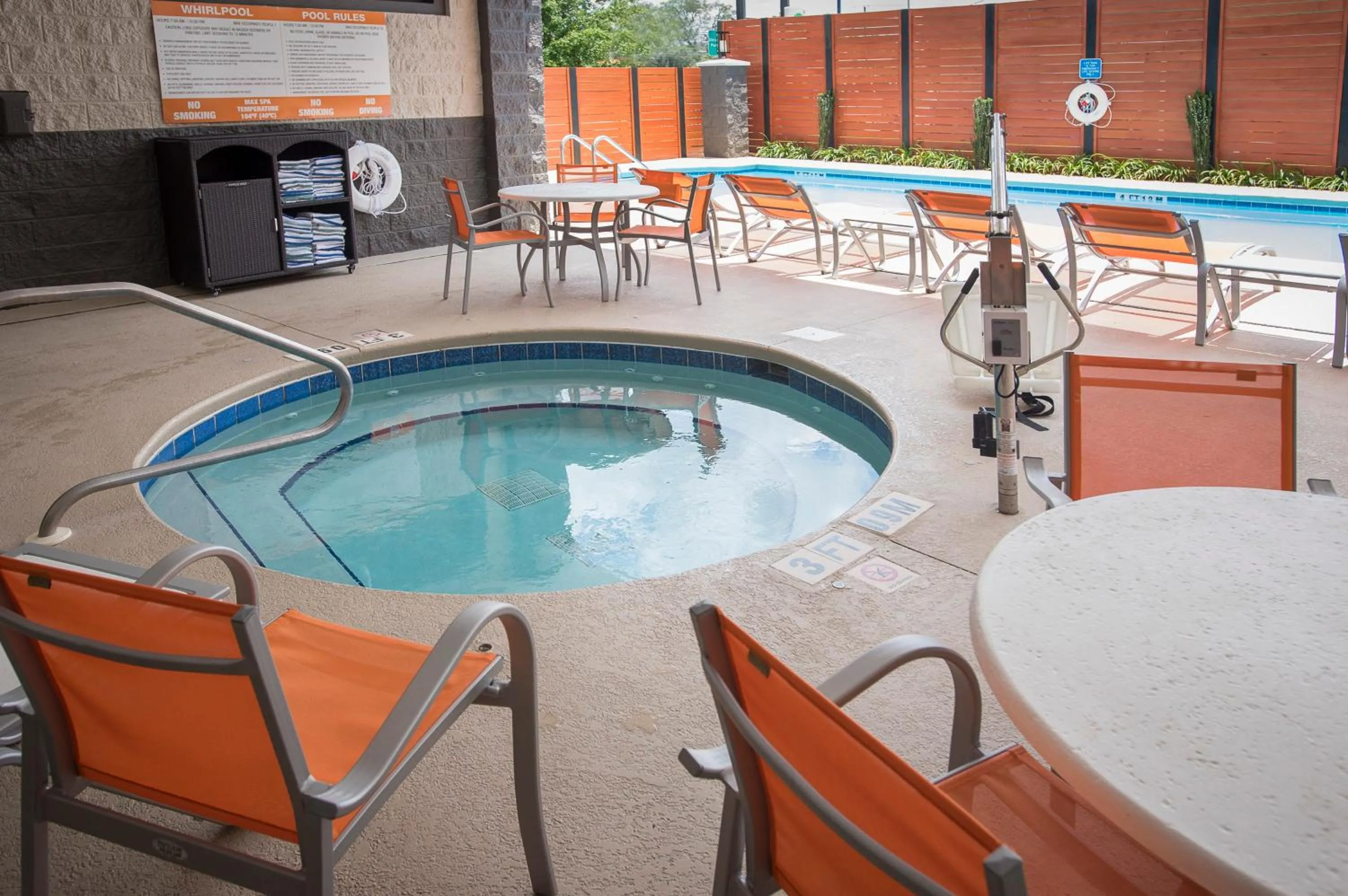 Swimming pool in Holiday Inn Pensacola - University Area by IHG