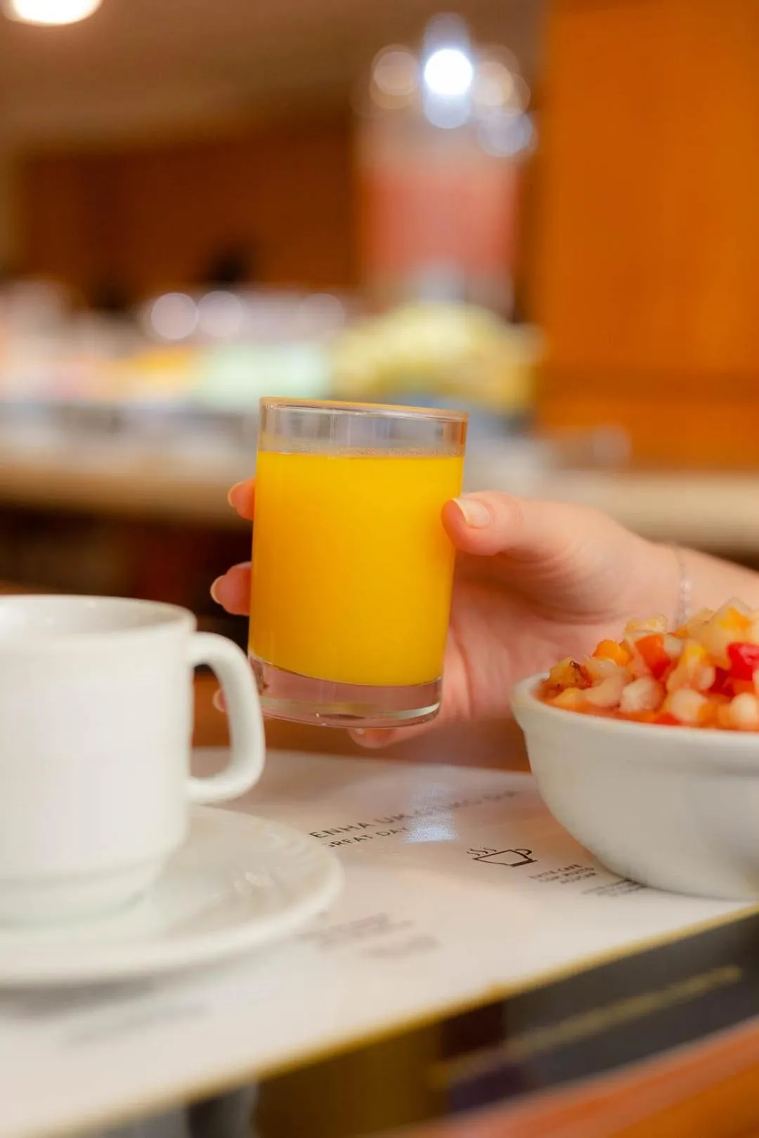 Continental breakfast in Rede Andrade Canada
