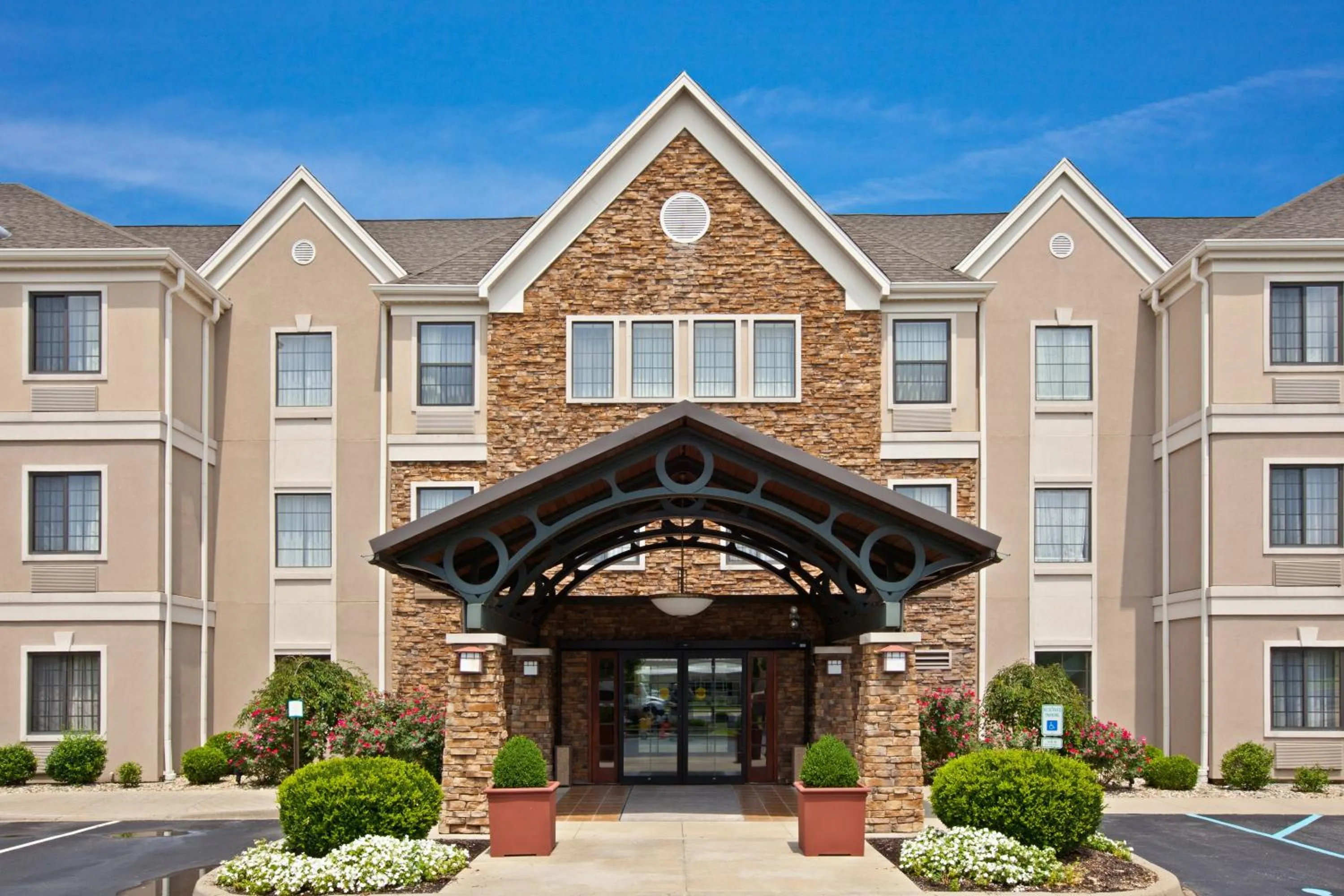 Property building in Staybridge Suites Louisville - East by IHG
