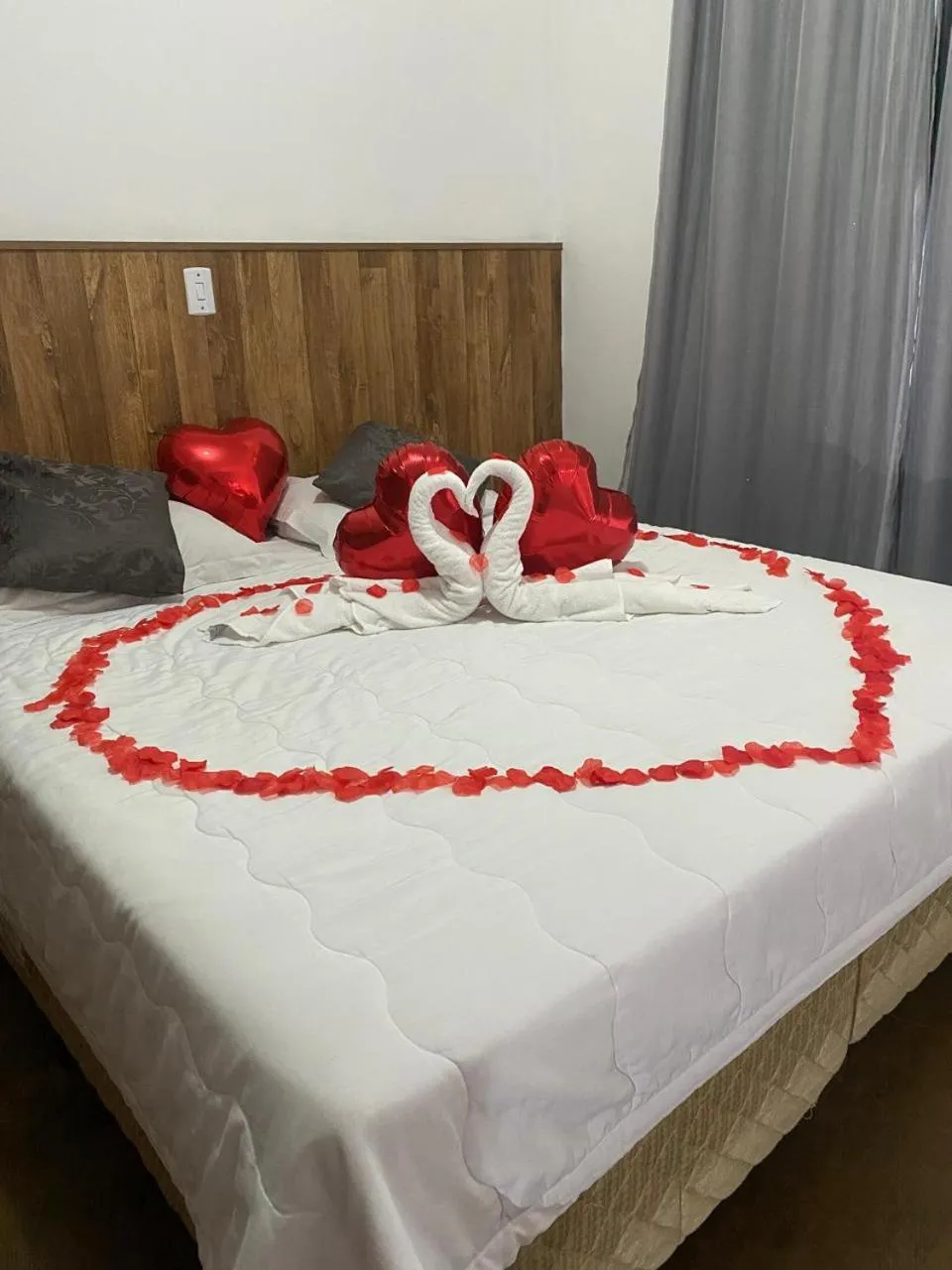 Bed in Pousada Primavera Campos do Jordao