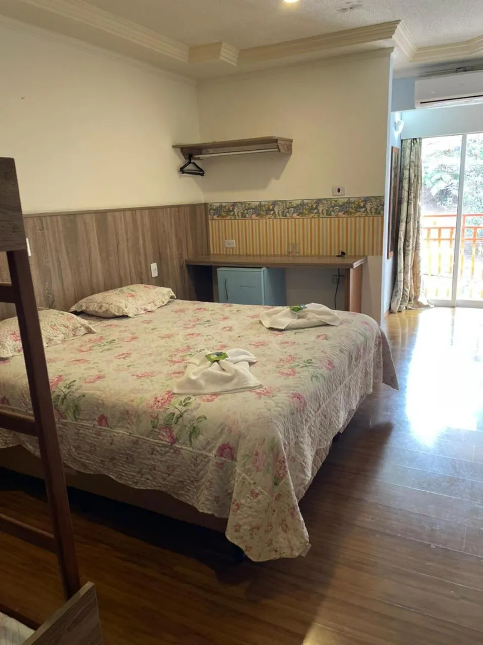 Bed in Pousada Primavera Campos do Jordao