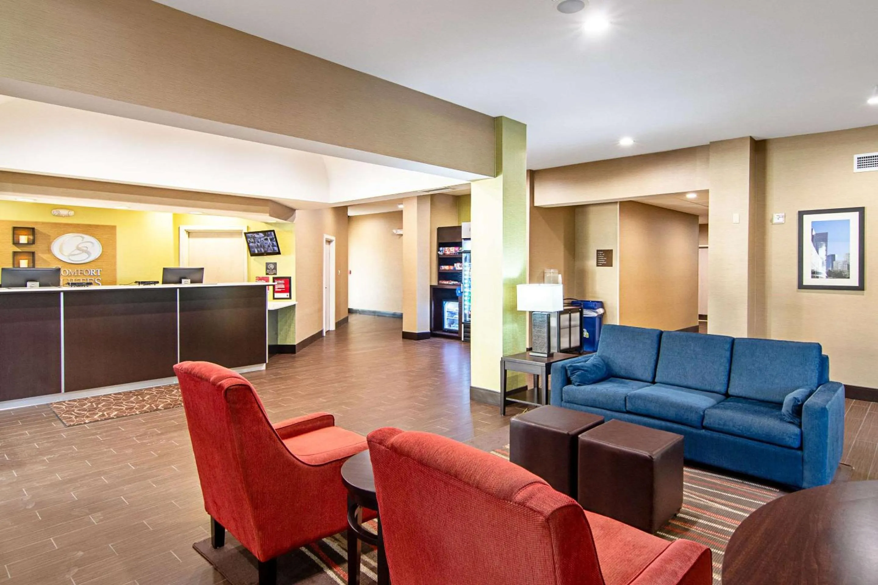 Lobby or reception in Comfort Suites NW Dallas Near Love Field