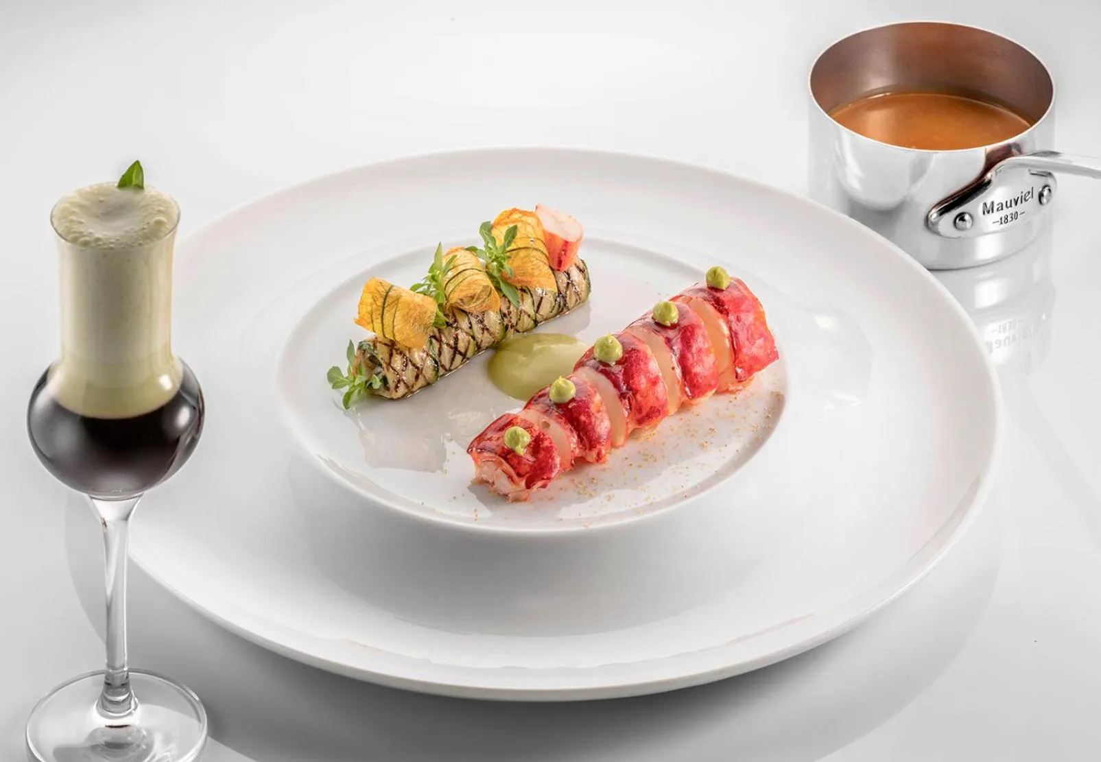 Food and drinks in La Réserve de Beaulieu