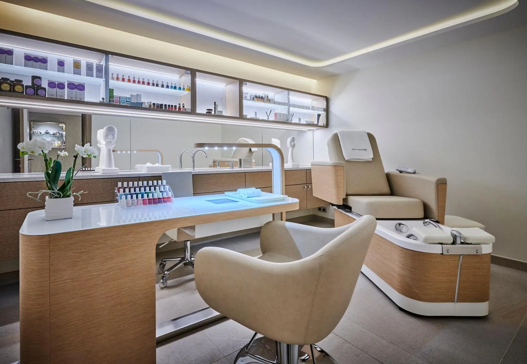 Spa and wellness centre/facilities in La Réserve de Beaulieu