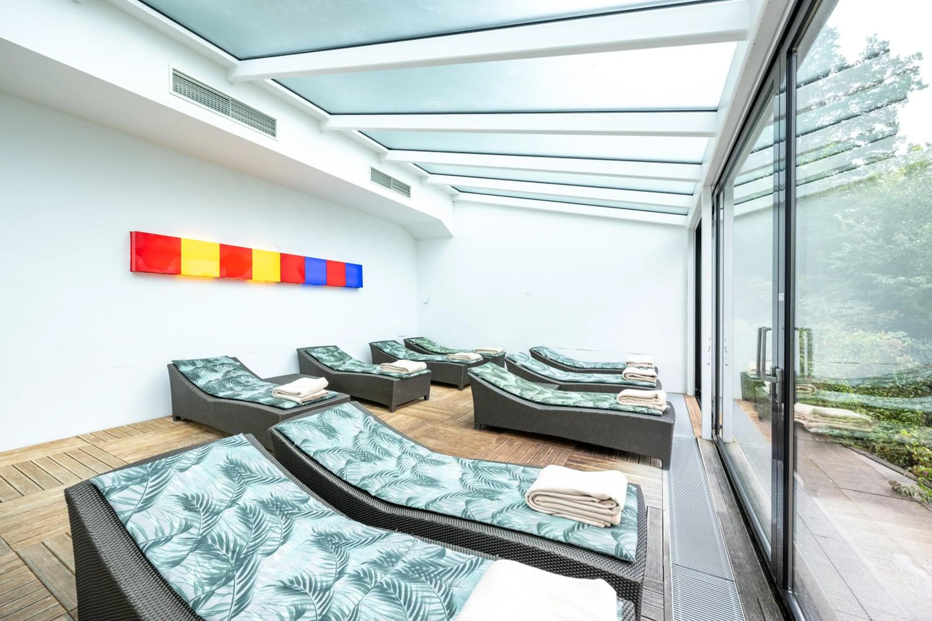 Swimming pool in AllgäuStern Hotel