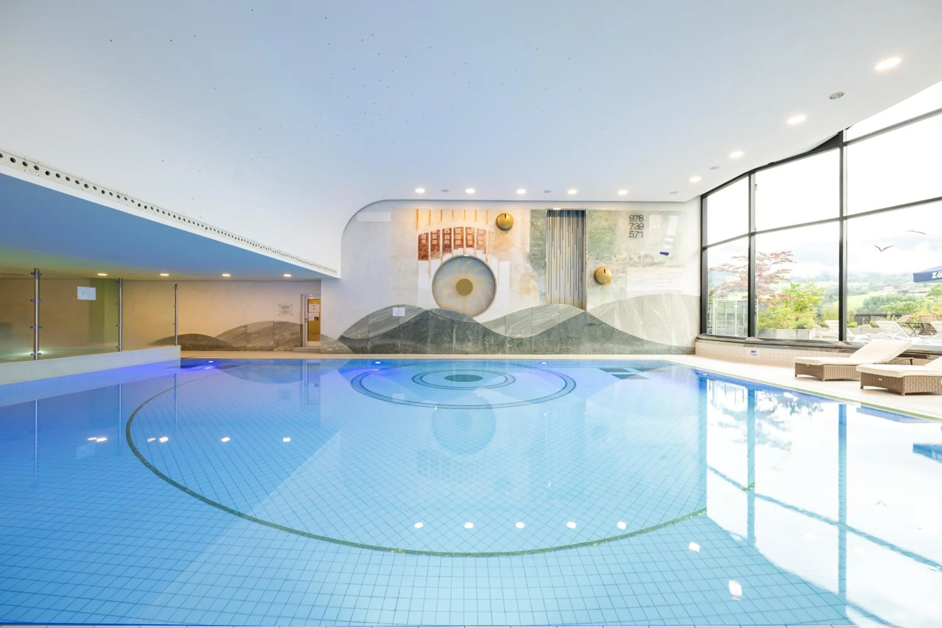 Swimming pool in AllgäuStern Hotel