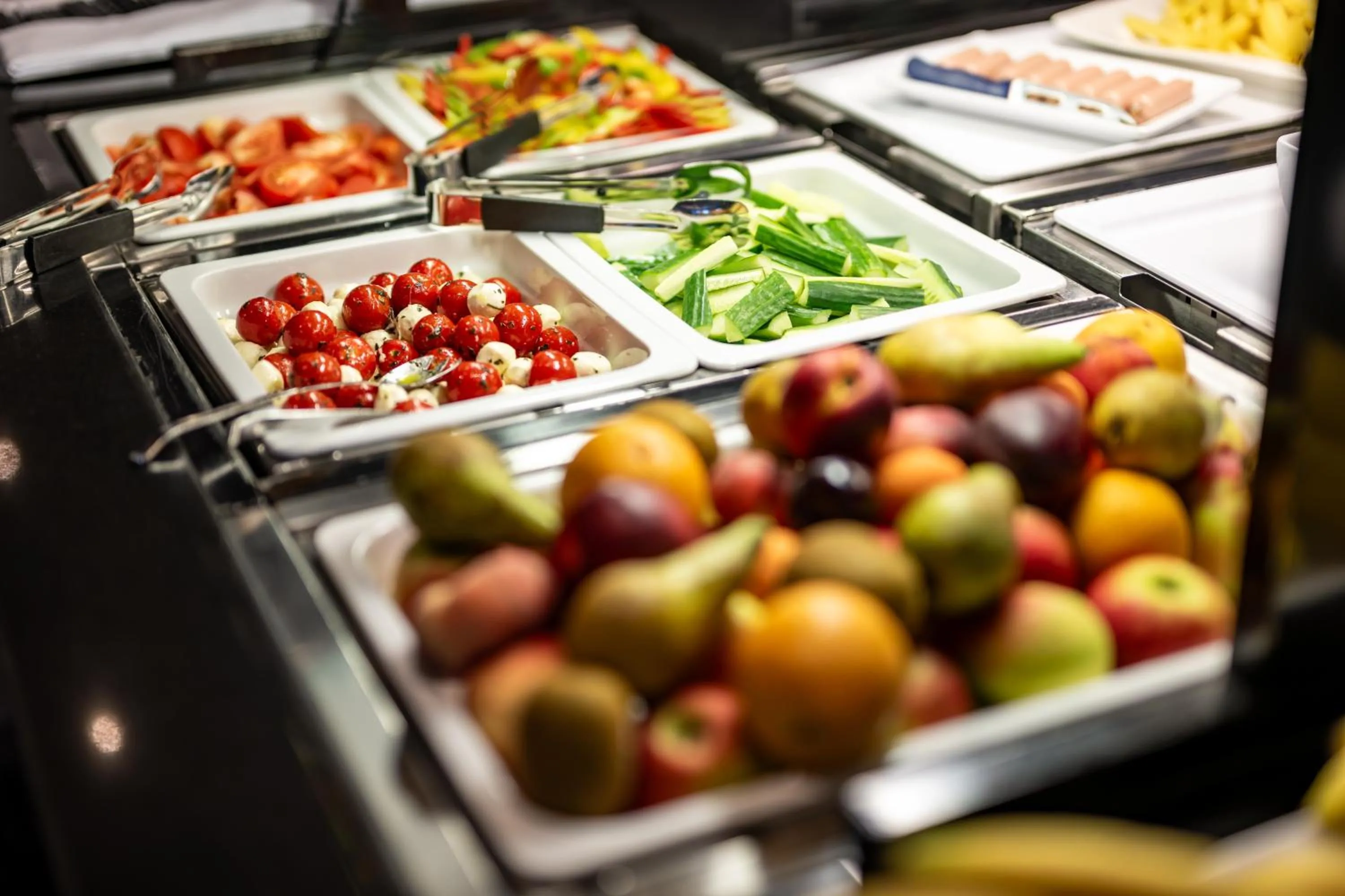 Buffet breakfast in AllgäuStern Hotel