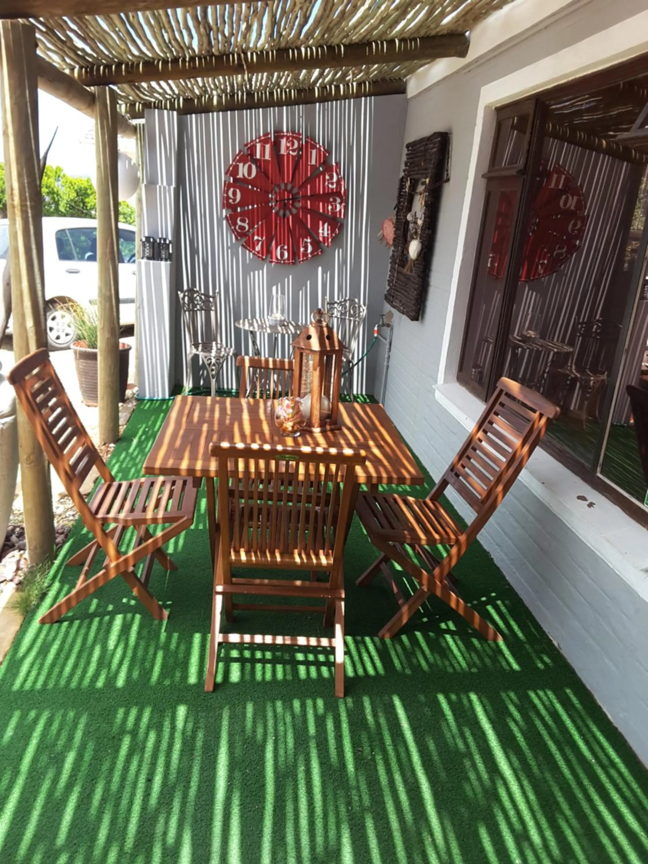 Garden view in The-Ark B&B