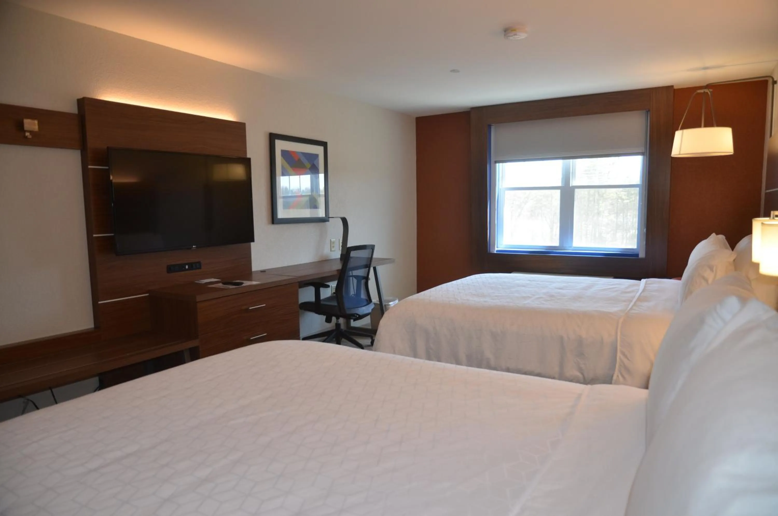 Photo of the whole room, Bed in Holiday Inn Express Hotel & Suites Rochester by IHG