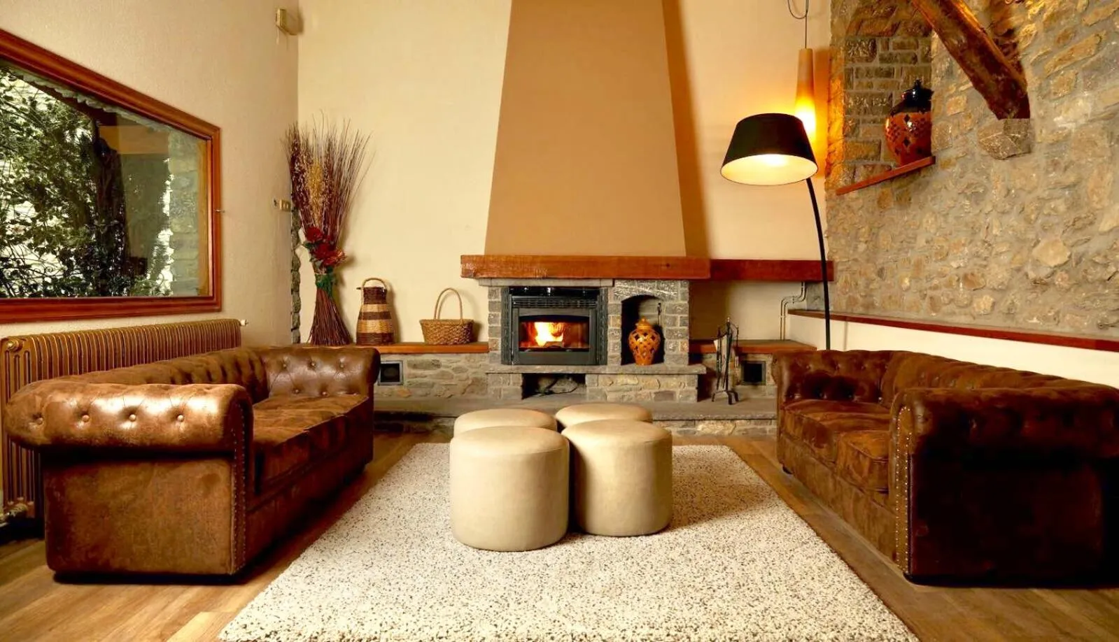 Lobby or reception in Hotel Roca