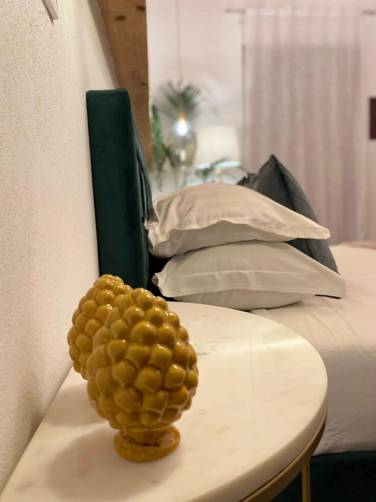 Decorative detail, Bed in Atrium