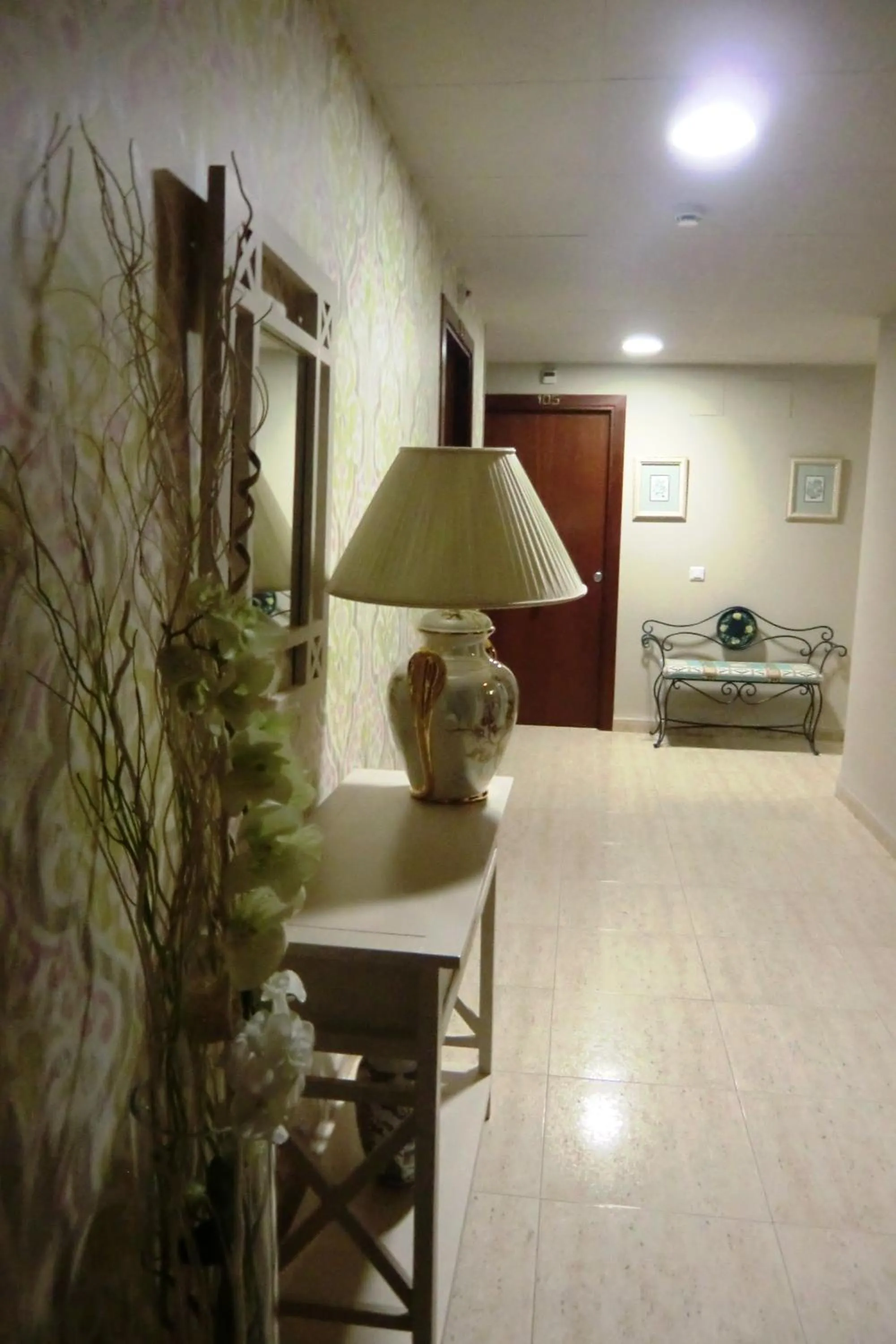 Decorative detail in Hotel Vila Mar