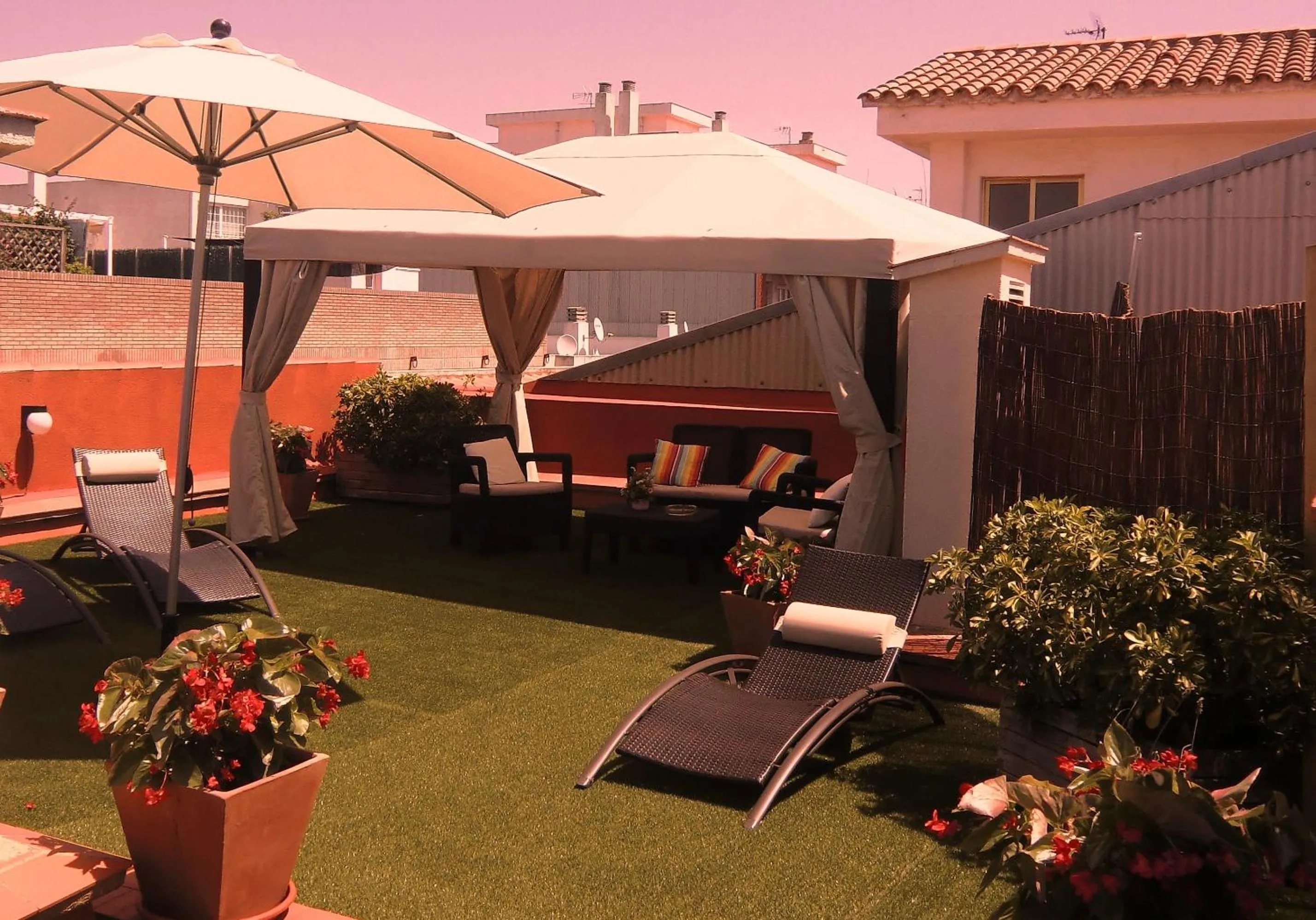Solarium in Hotel Vila Mar