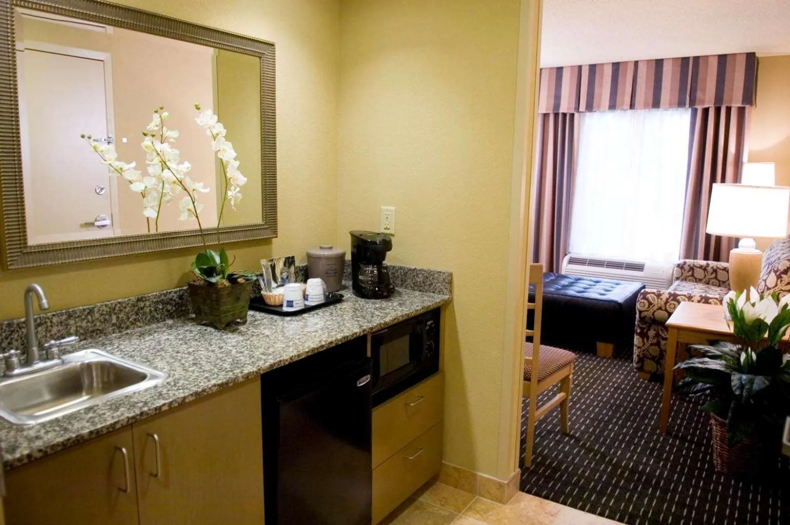 Kitchen or kitchenette in Hampton Inn & Suites Mobile Providence Park/Airport