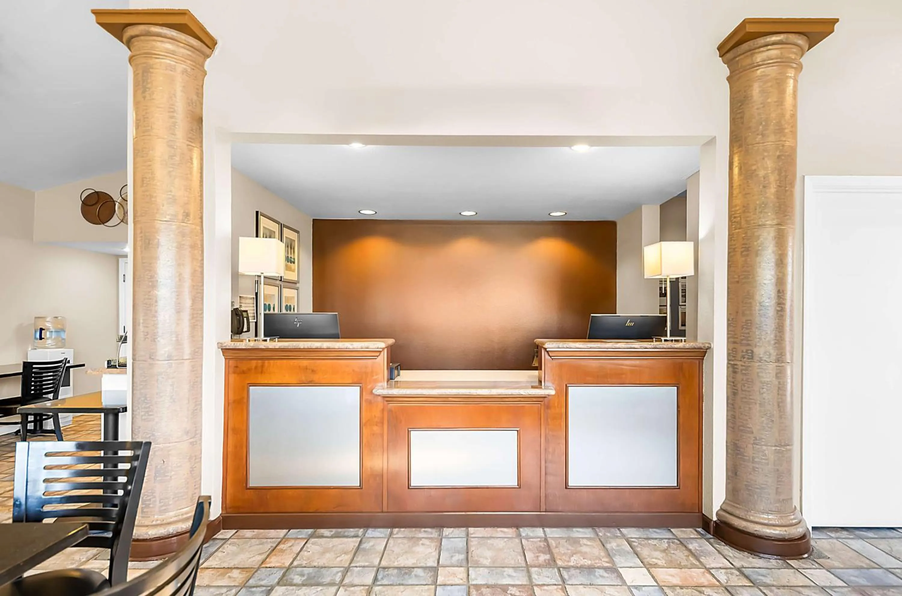 Lobby or reception in SureStayPlus Hotel by Best Western San Jose Central City