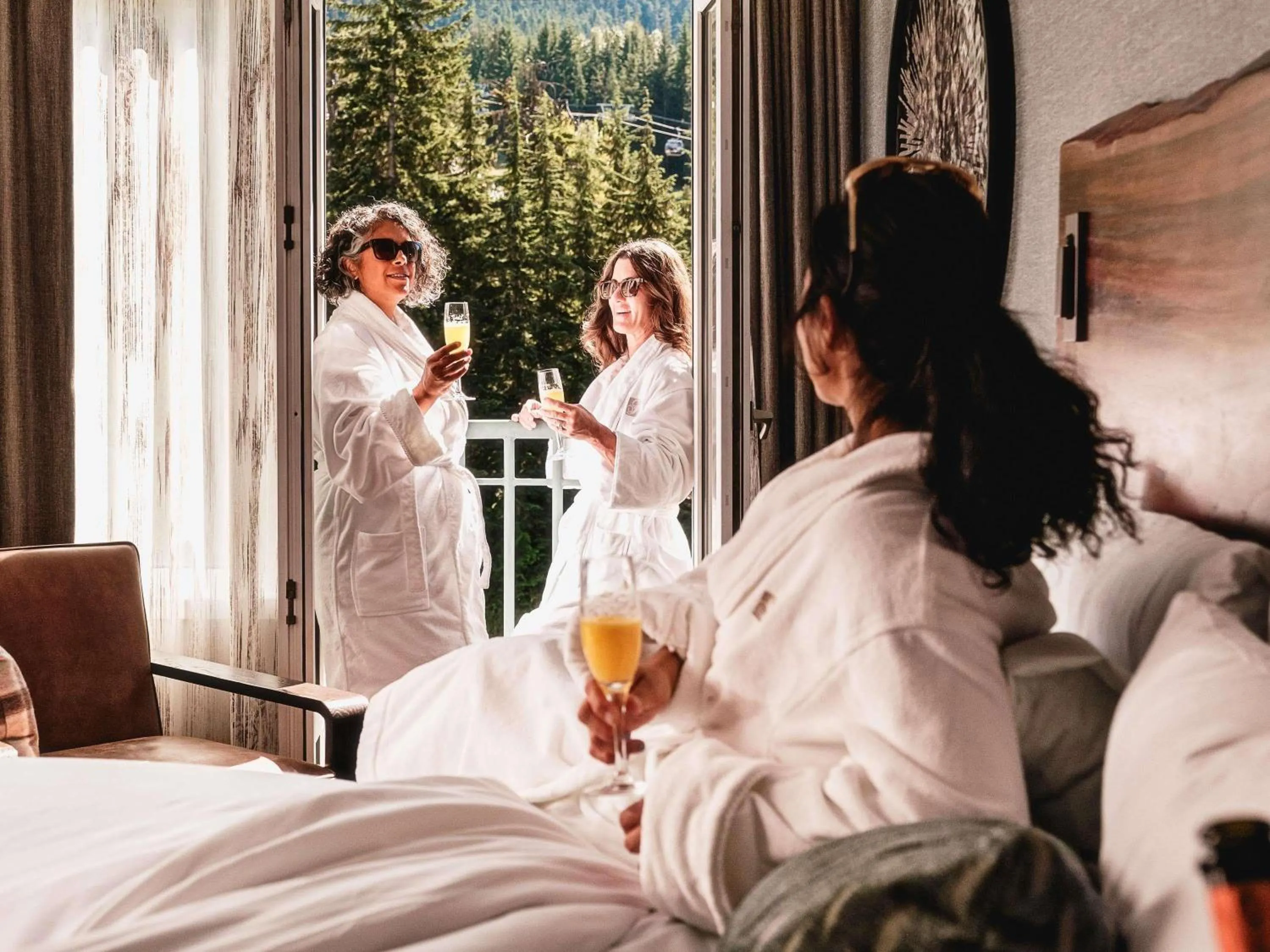 Bedroom in Fairmont Chateau Whistler