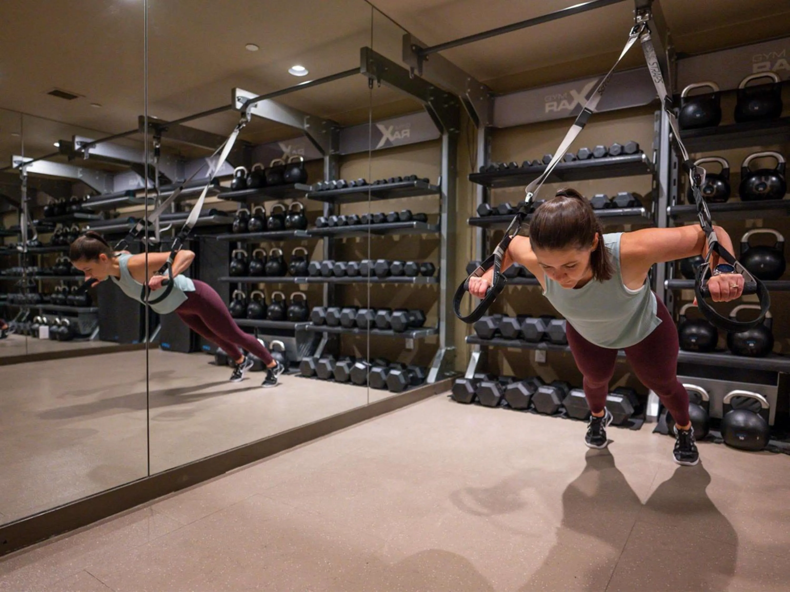 Fitness centre/facilities in Fairmont Chateau Whistler