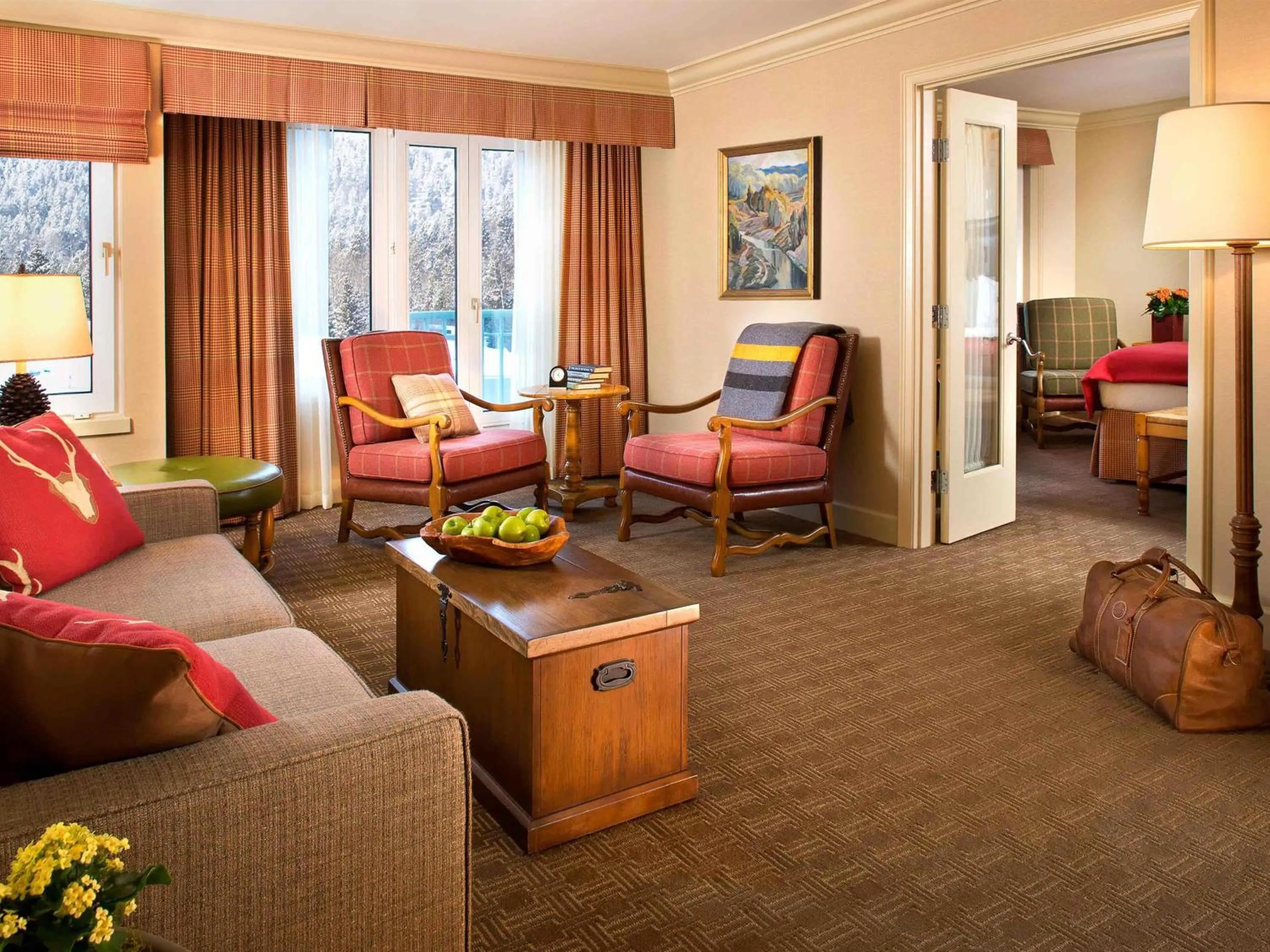 Bedroom in Fairmont Chateau Whistler