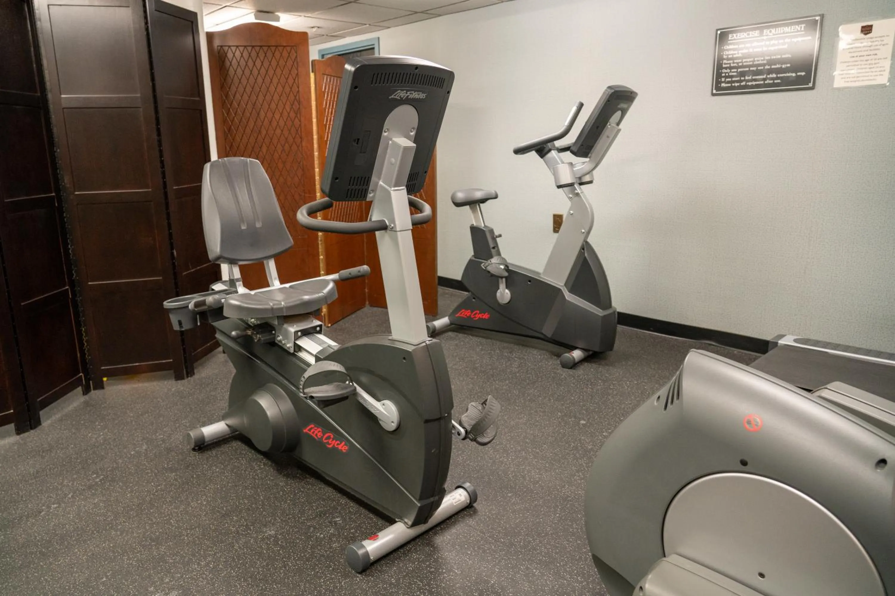 Fitness centre/facilities in The Rundlestone Lodge