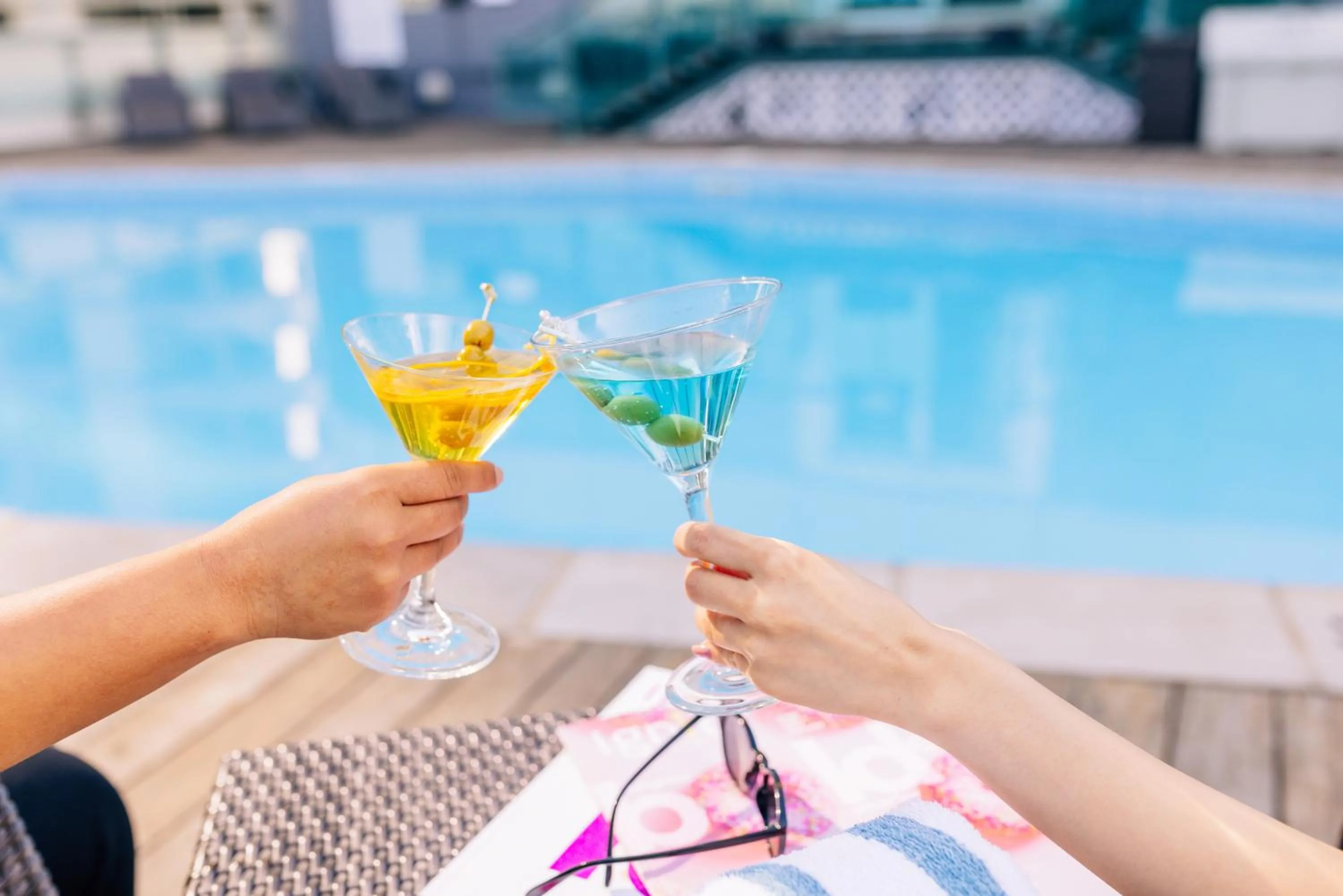 Swimming pool in Hyatt Regency Toronto