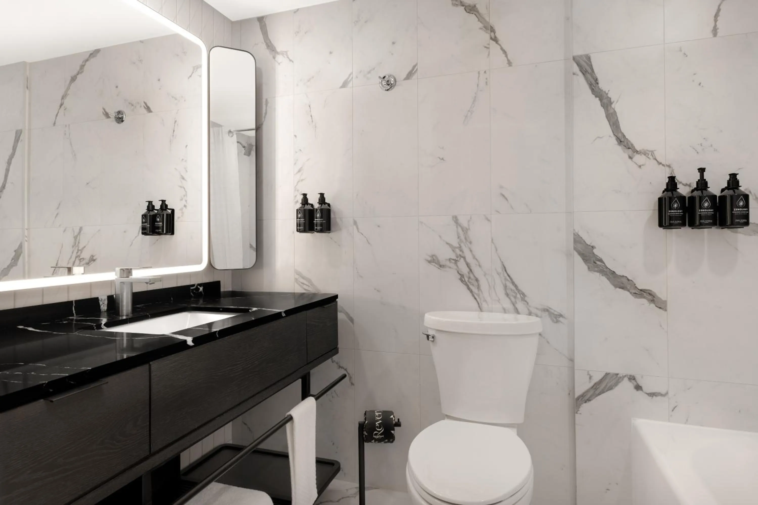 Bathroom in Revery Toronto Downtown, Curio Collection by Hilton