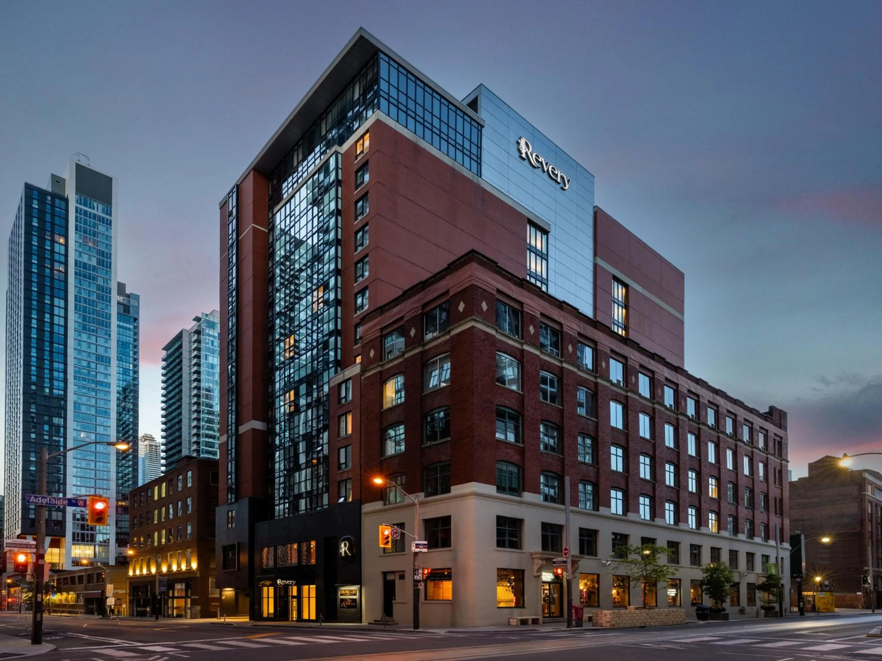 Property building in Revery Toronto Downtown, Curio Collection by Hilton