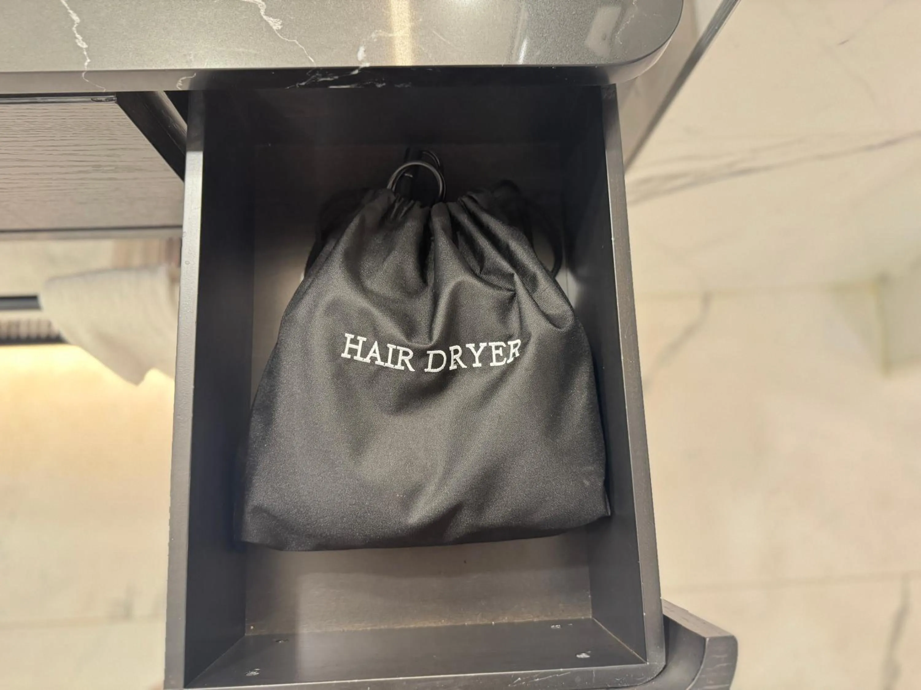 hair dryier in Revery Toronto Downtown, Curio Collection by Hilton