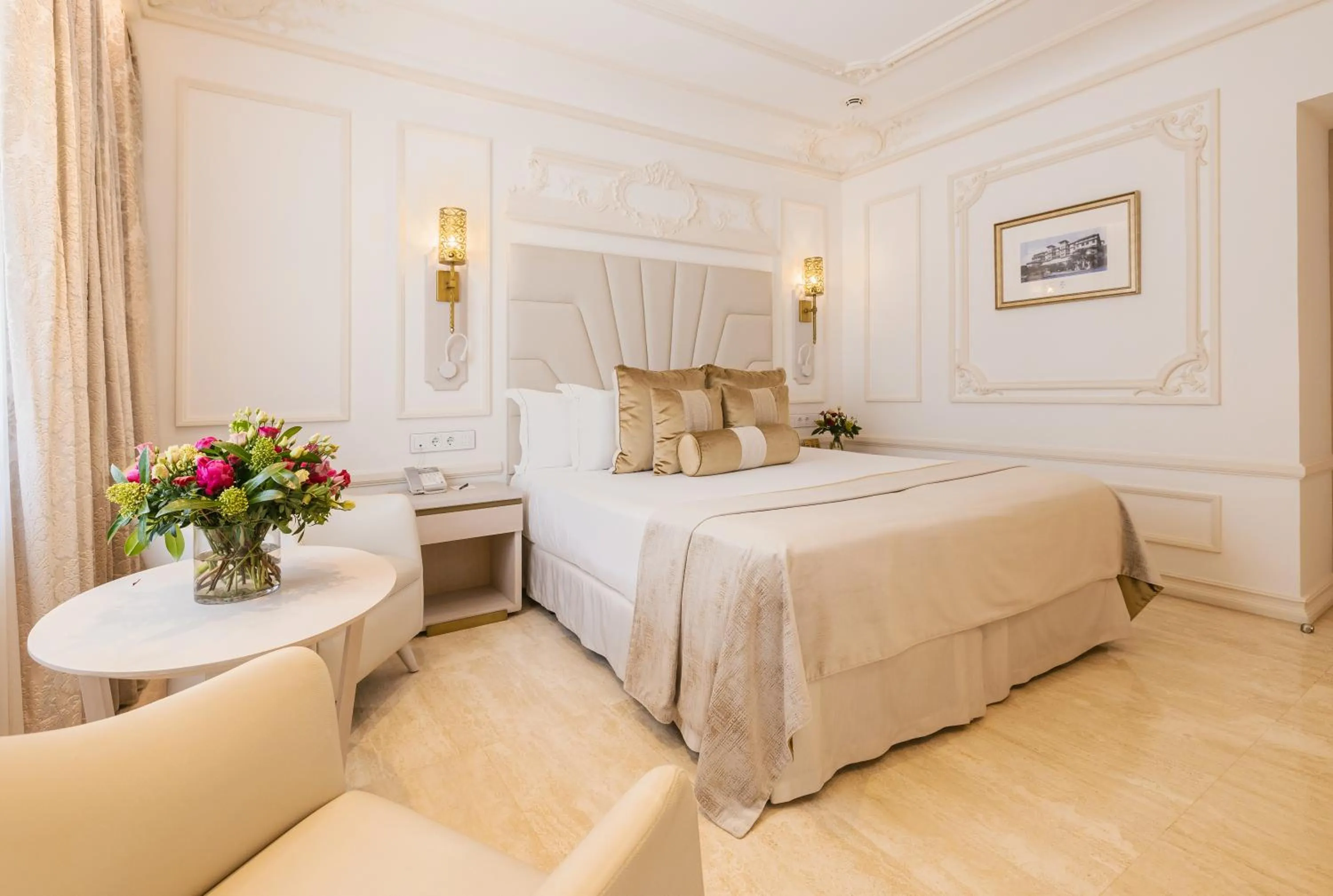 Bed in Gran Hotel Miramar GL