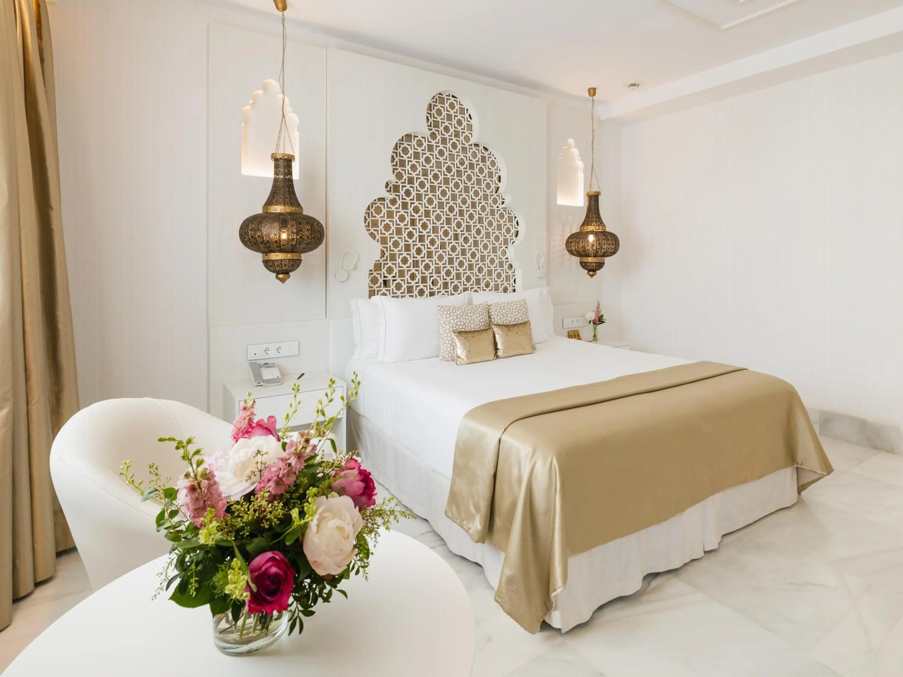 Bed in Gran Hotel Miramar GL