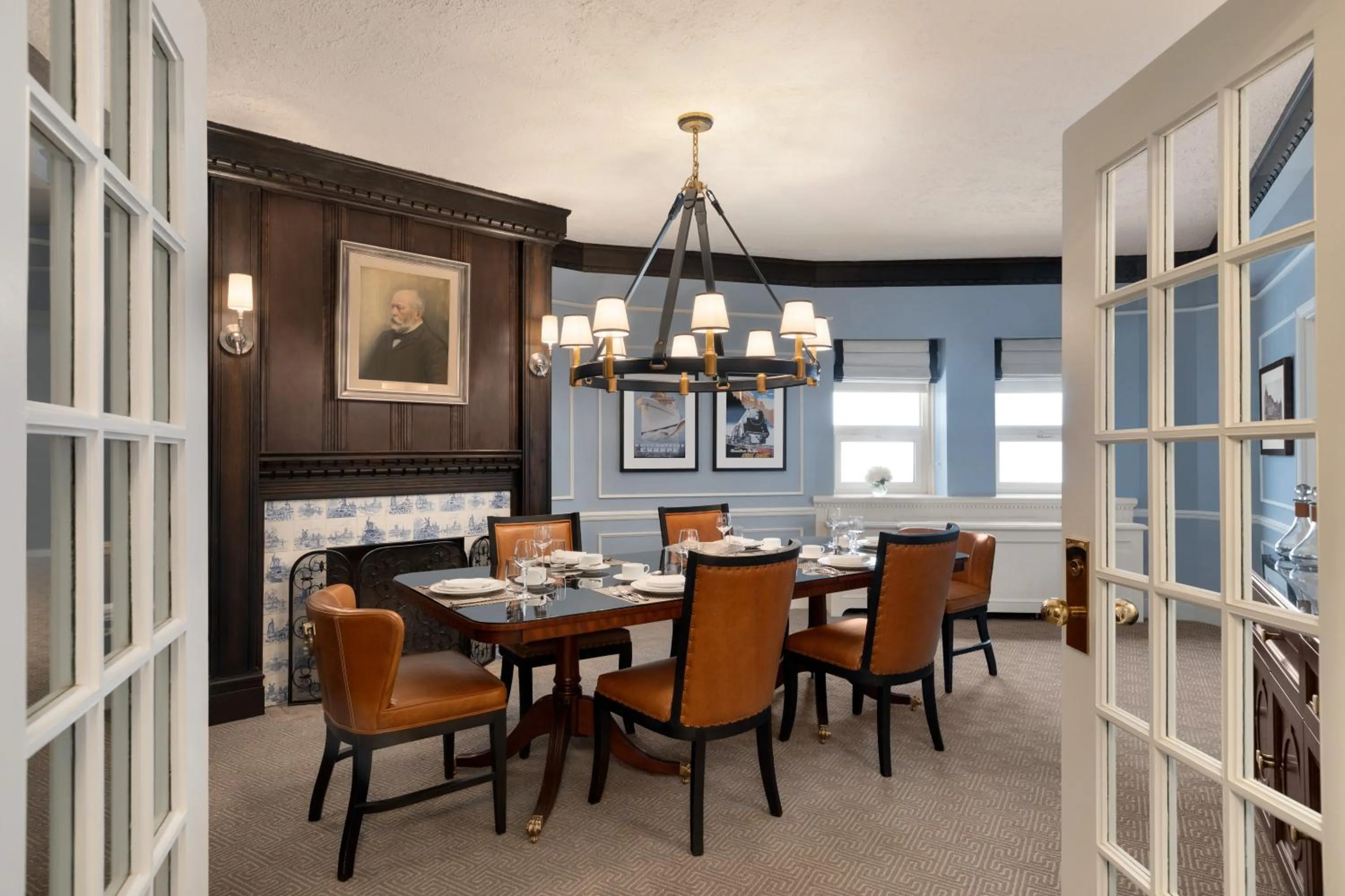 Dining area in Fairmont Le Chateau Frontenac