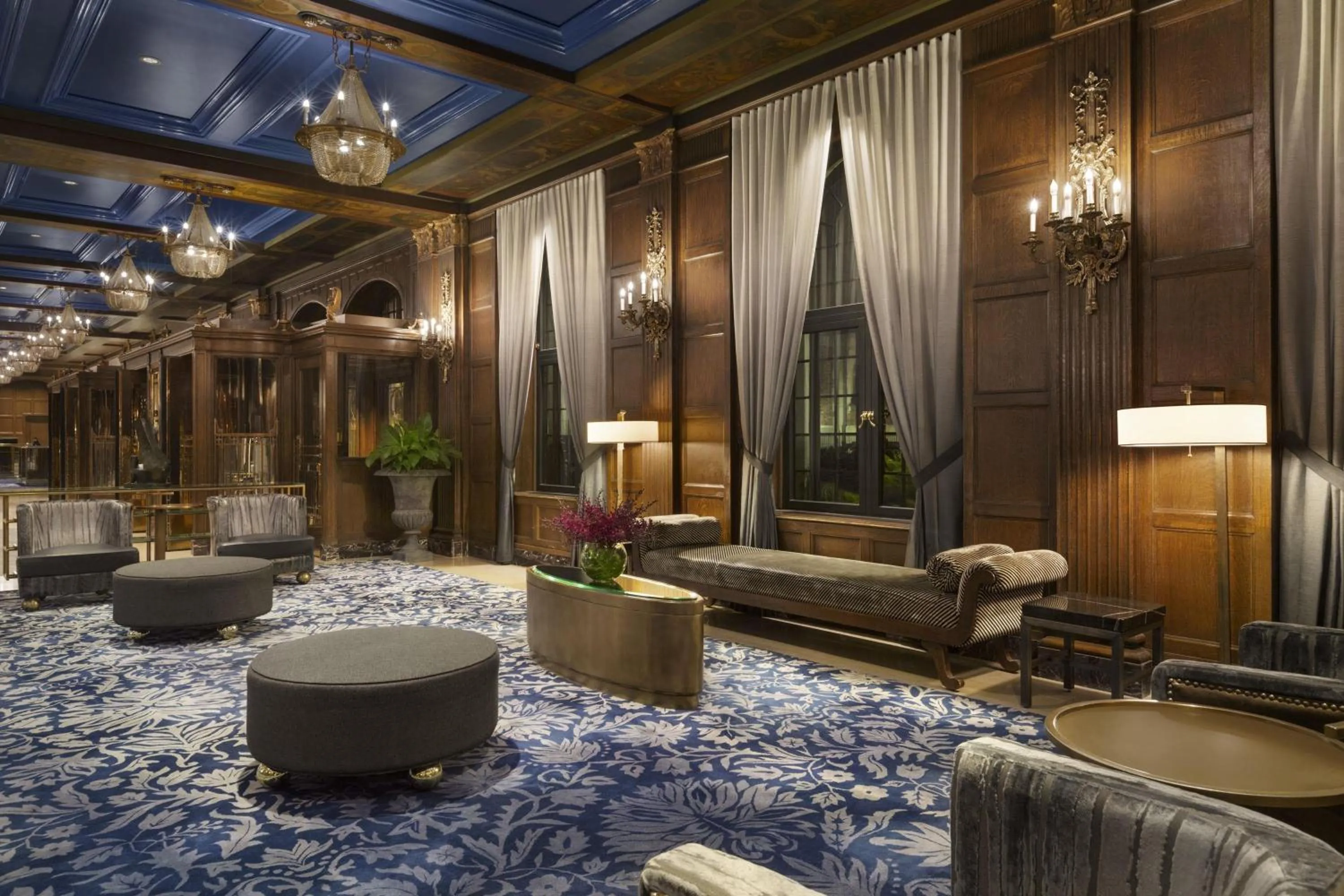 Lobby or reception in Fairmont Le Chateau Frontenac