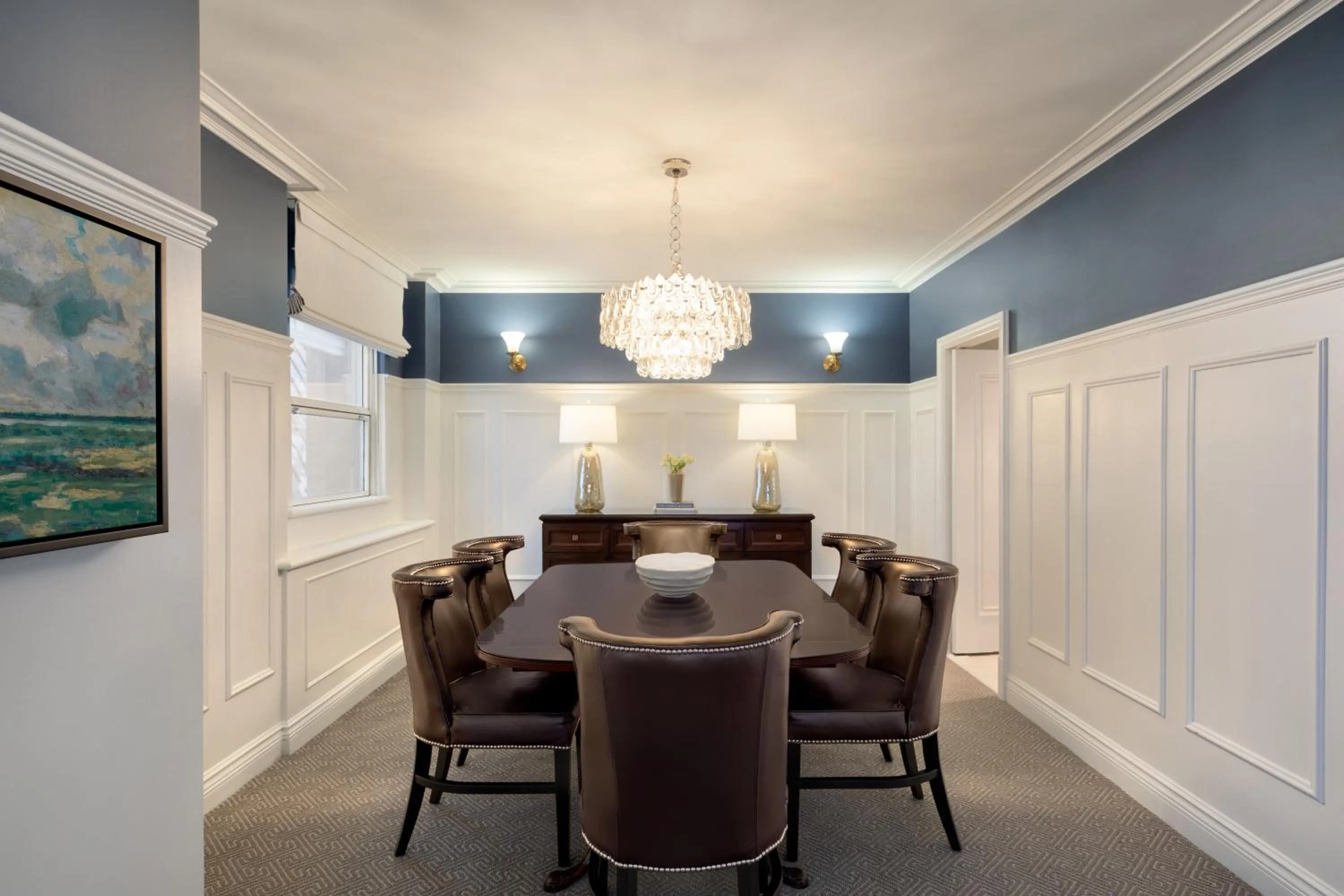 Dining area in Fairmont Le Chateau Frontenac