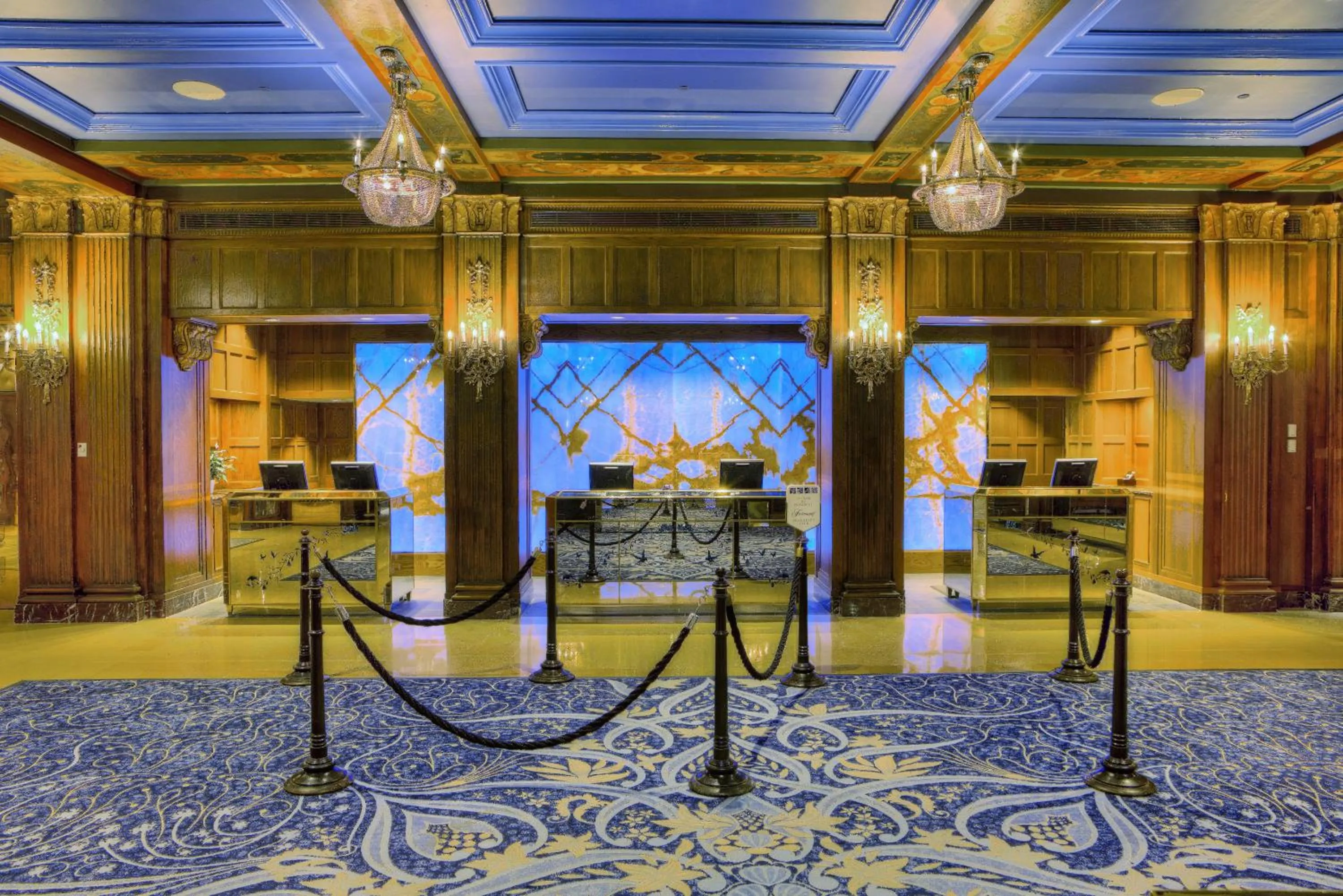 Lobby or reception in Fairmont Le Chateau Frontenac