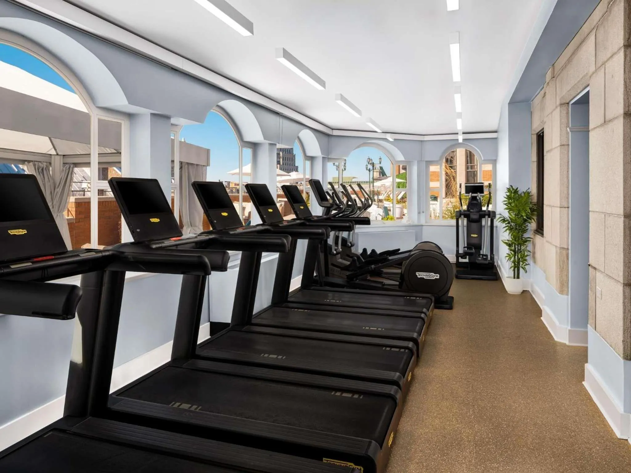 Fitness centre/facilities in Fairmont Le Chateau Frontenac
