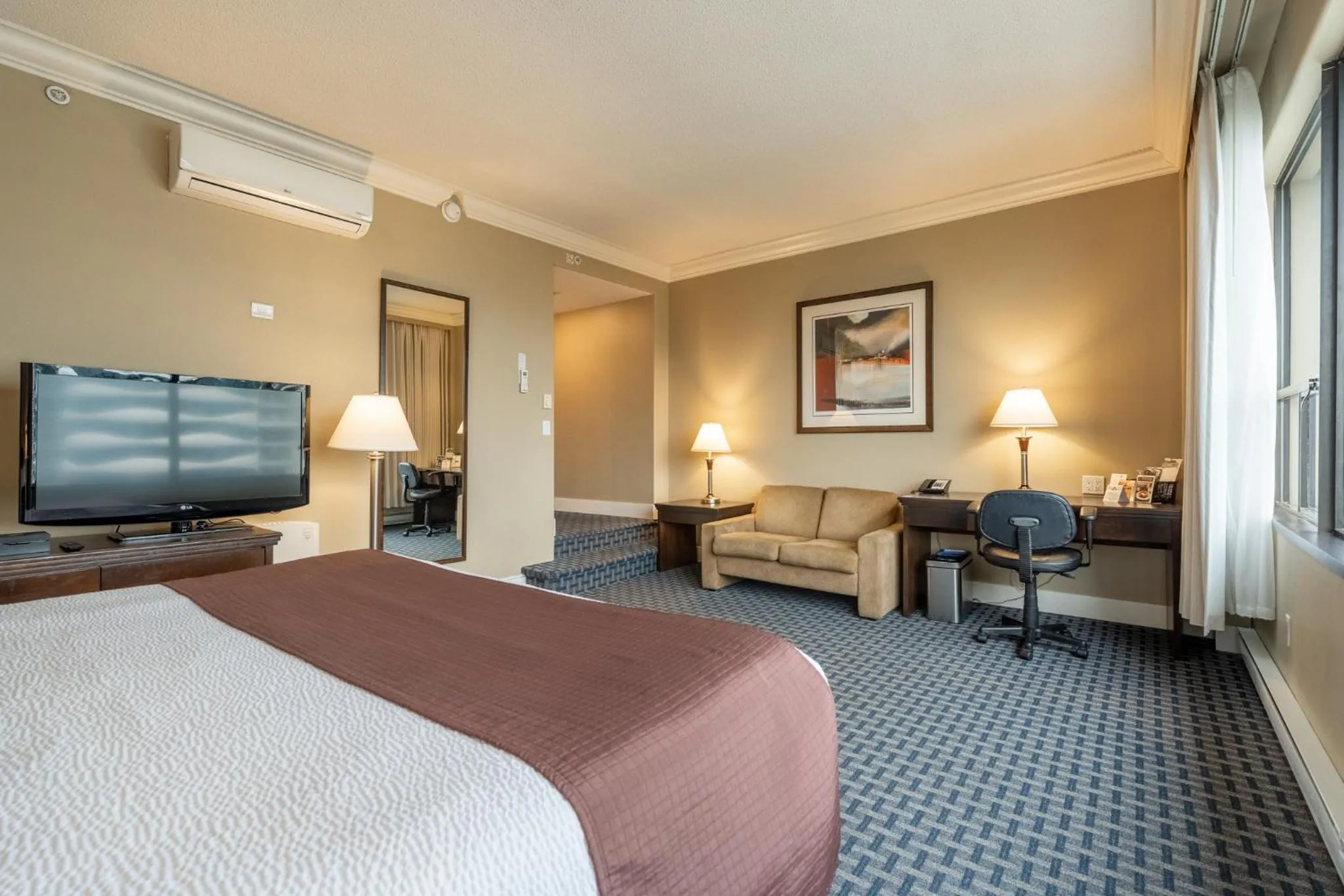 Bed in Century Plaza Hotel