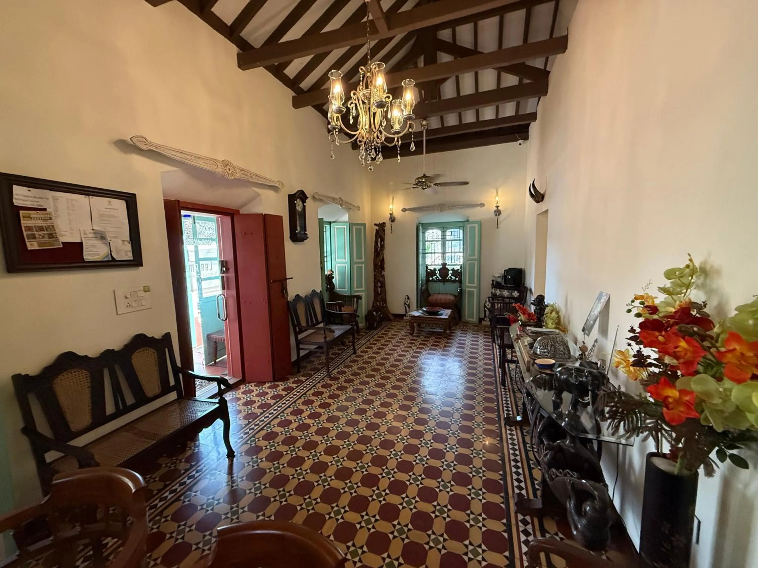 Seating area in Lar Amorosa Boutique Hotel - Goa