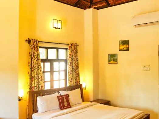 Bedroom, Bed in Lar Amorosa Boutique Hotel - Goa