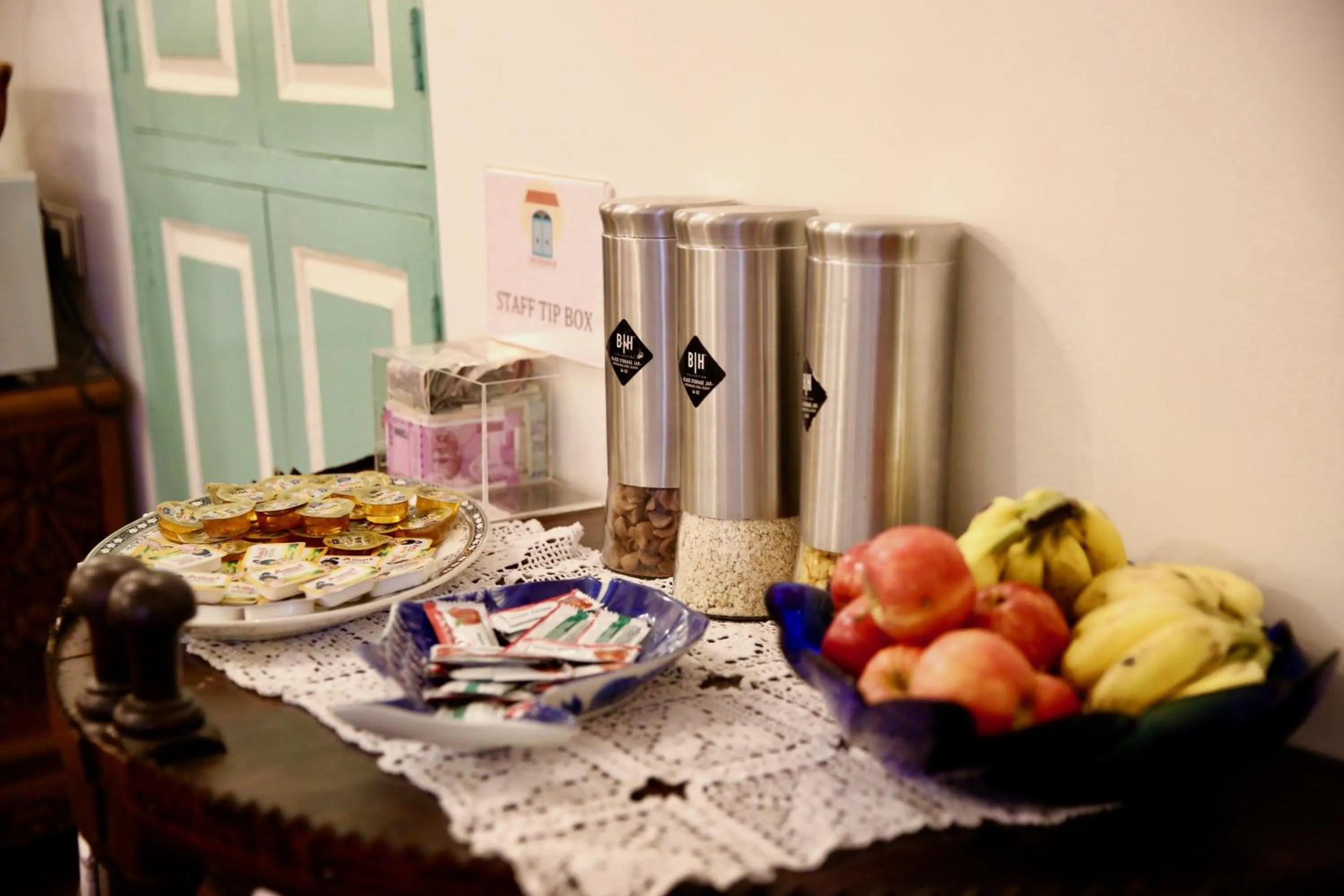 Food close-up in Lar Amorosa Boutique Hotel - Goa