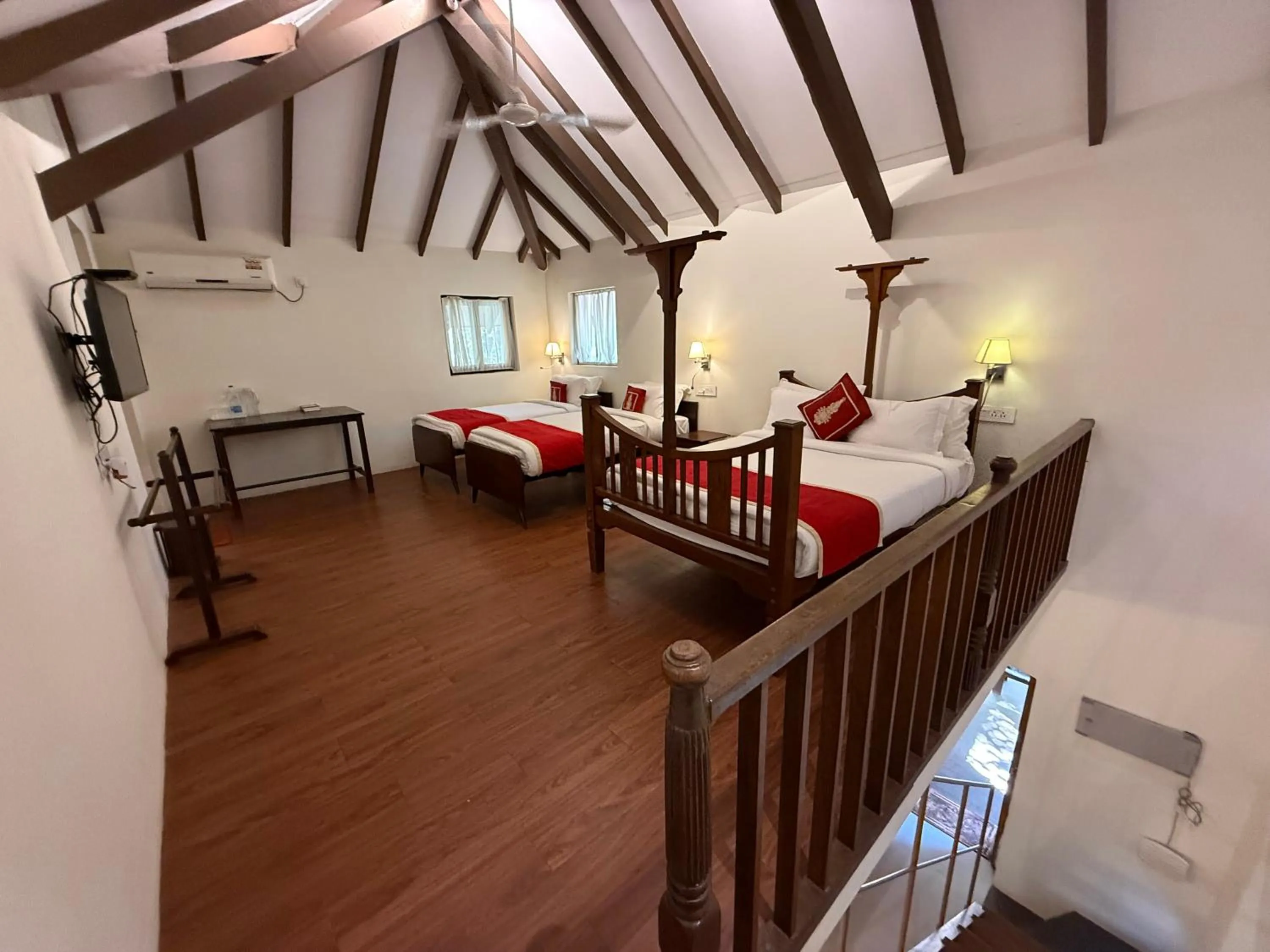 Bedroom, Bed in Lar Amorosa Boutique Hotel - Goa