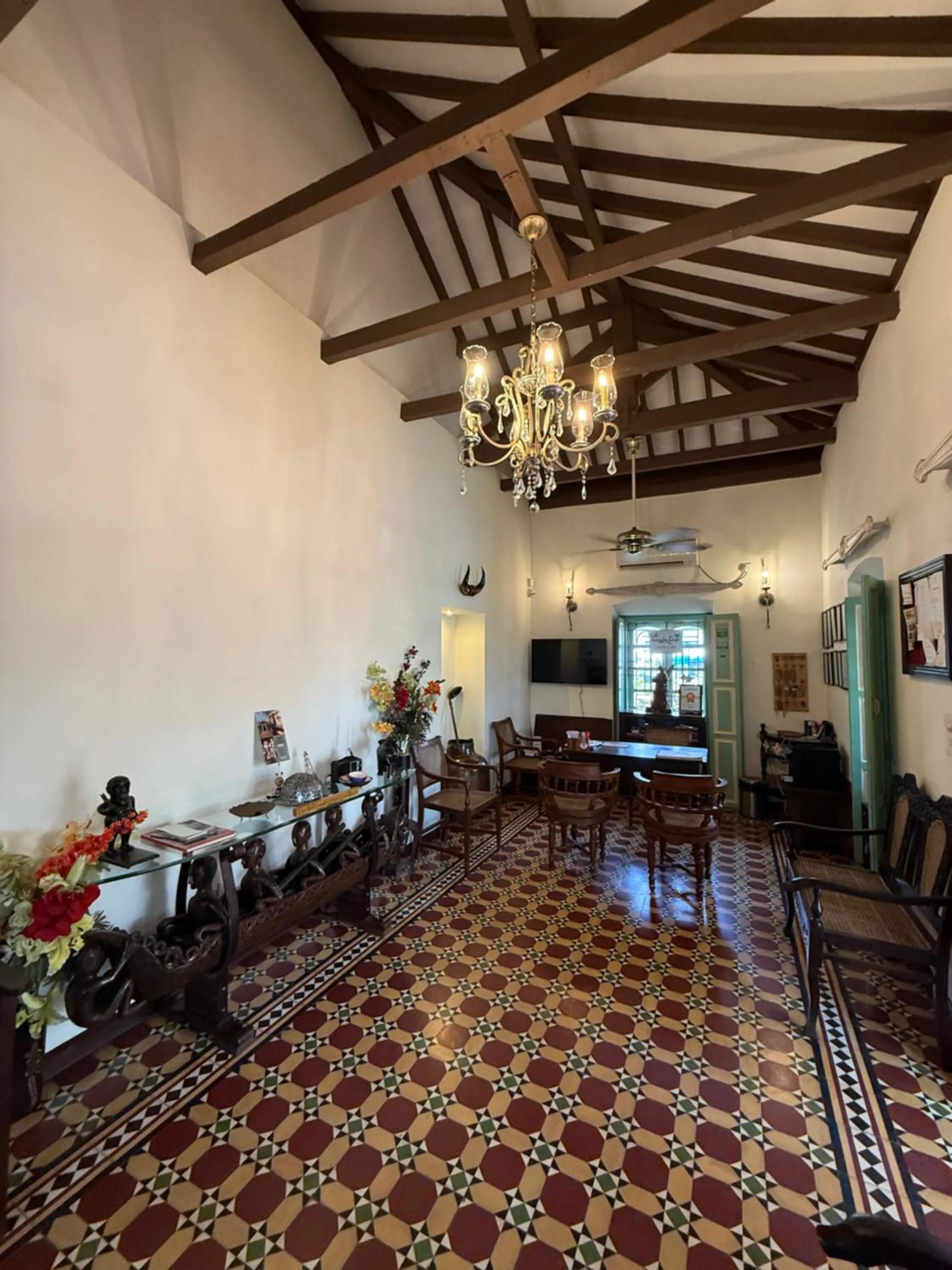 Living room in Lar Amorosa Boutique Hotel - Goa