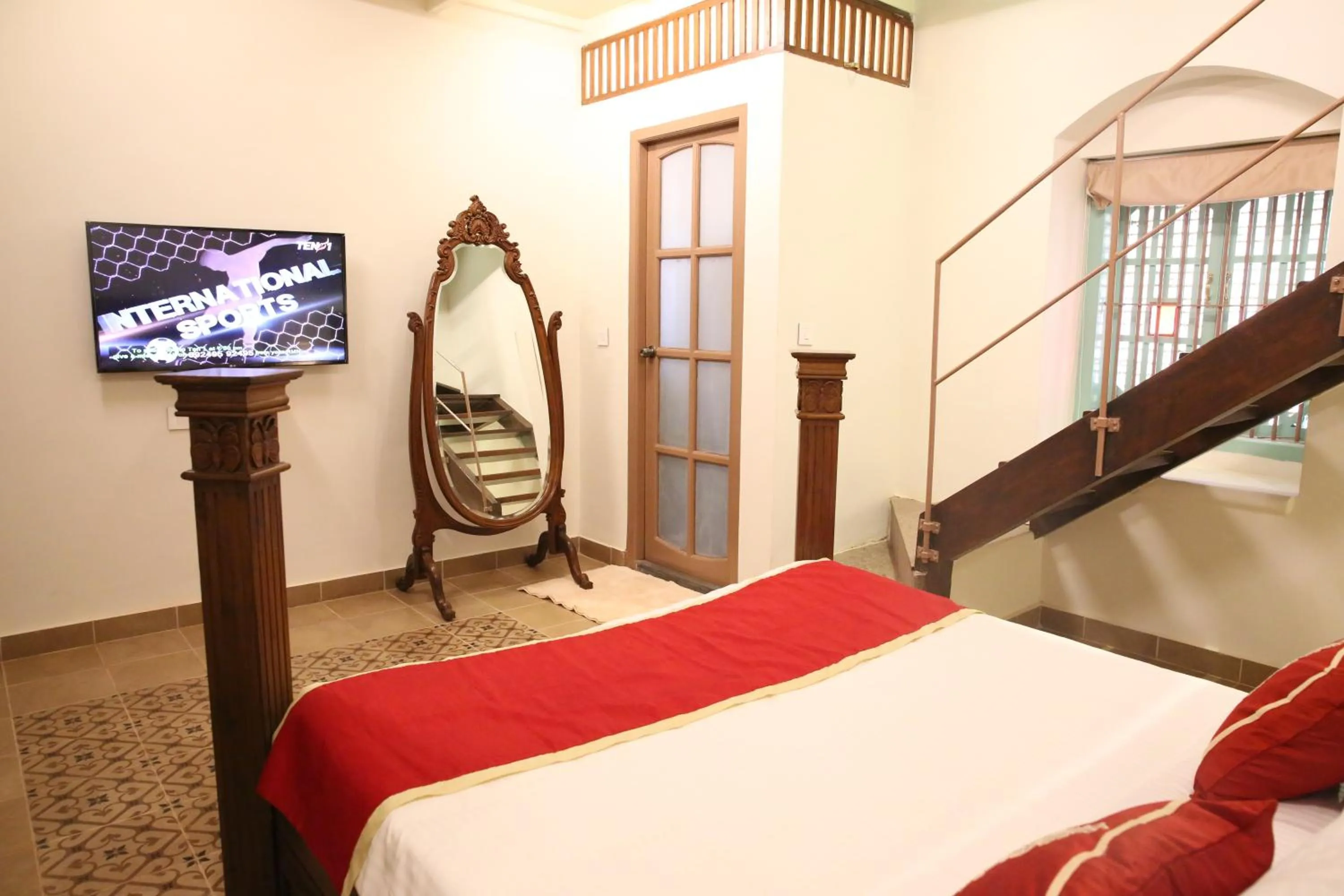 Bedroom, Bed in Lar Amorosa Boutique Hotel - Goa